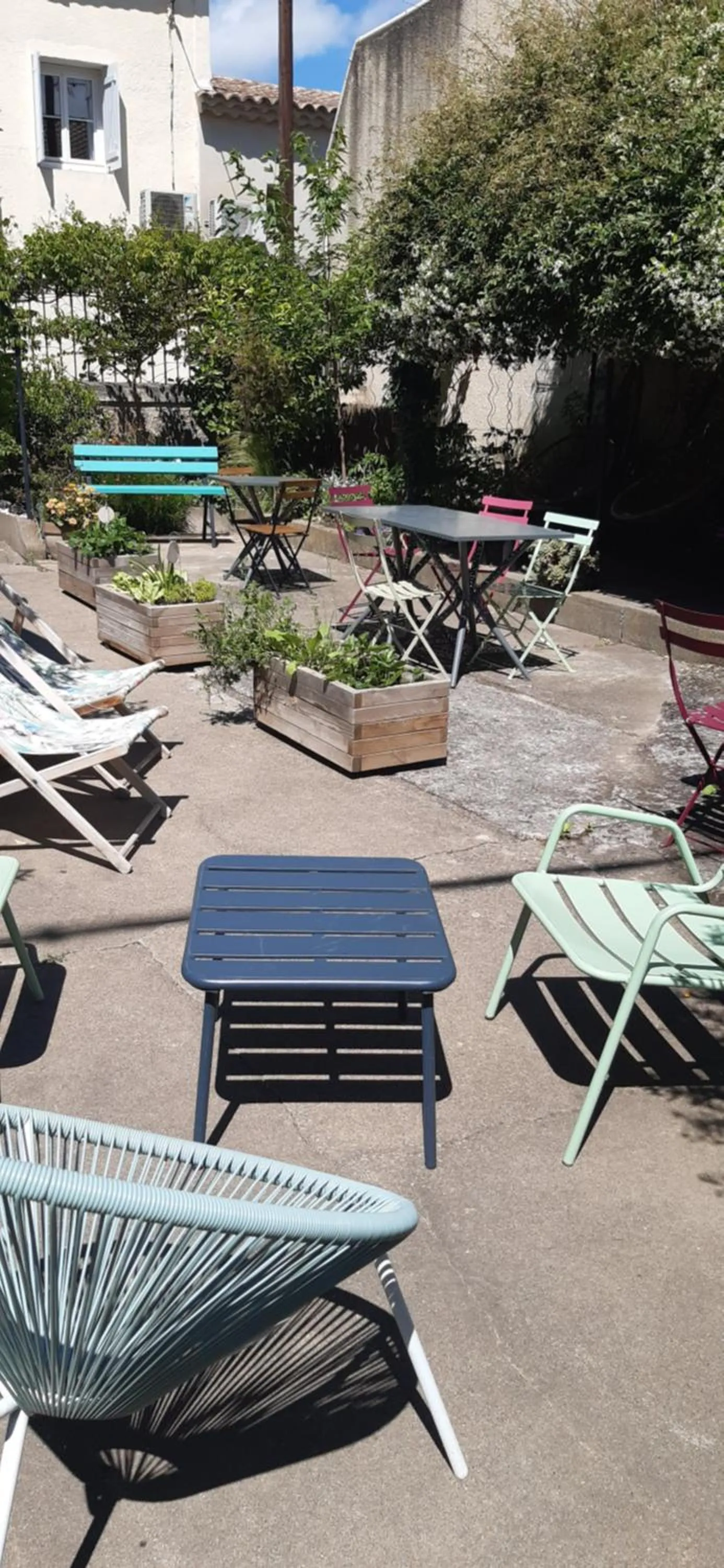 Patio in La Clé d'Or