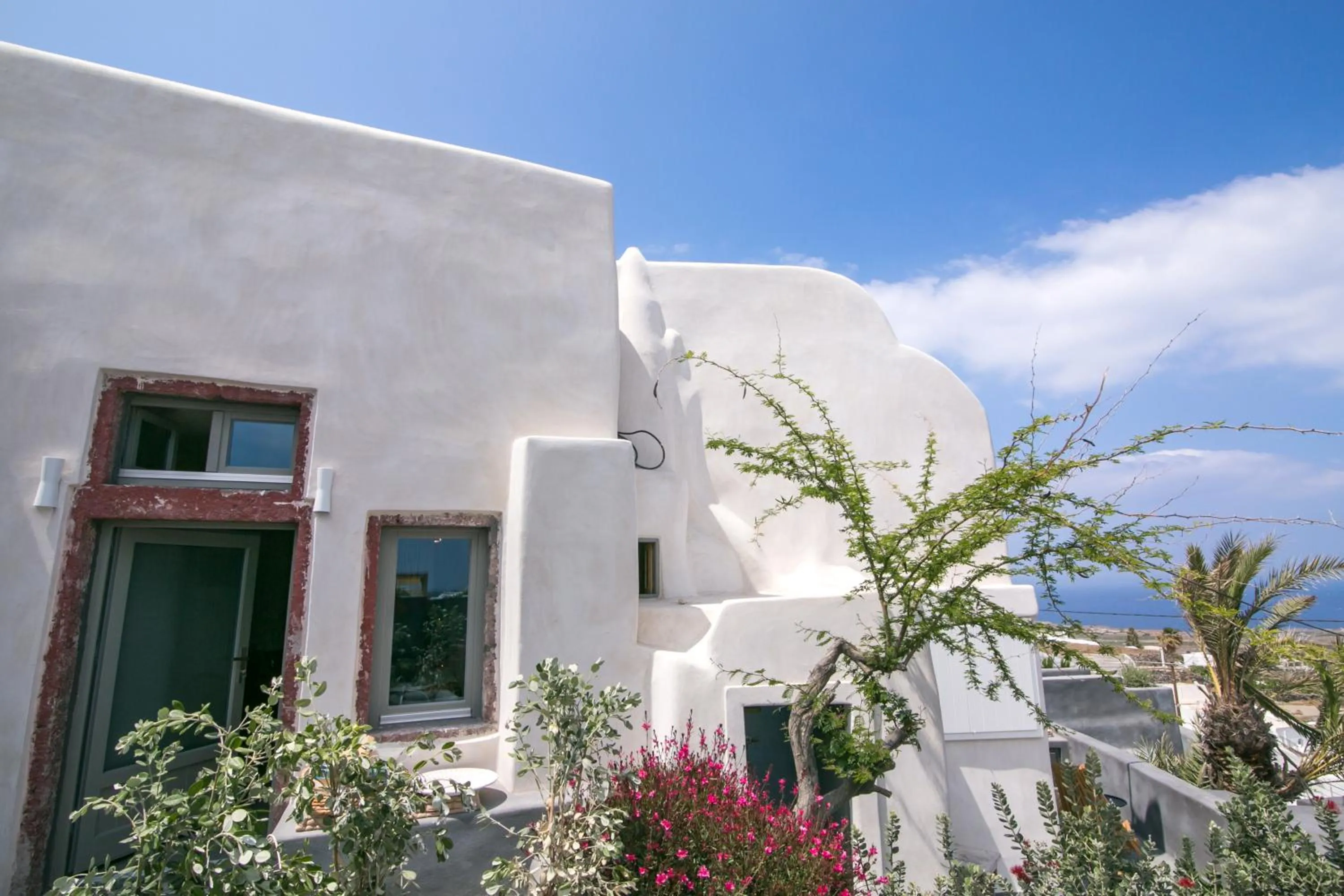 Balcony/Terrace in Santorini Villas