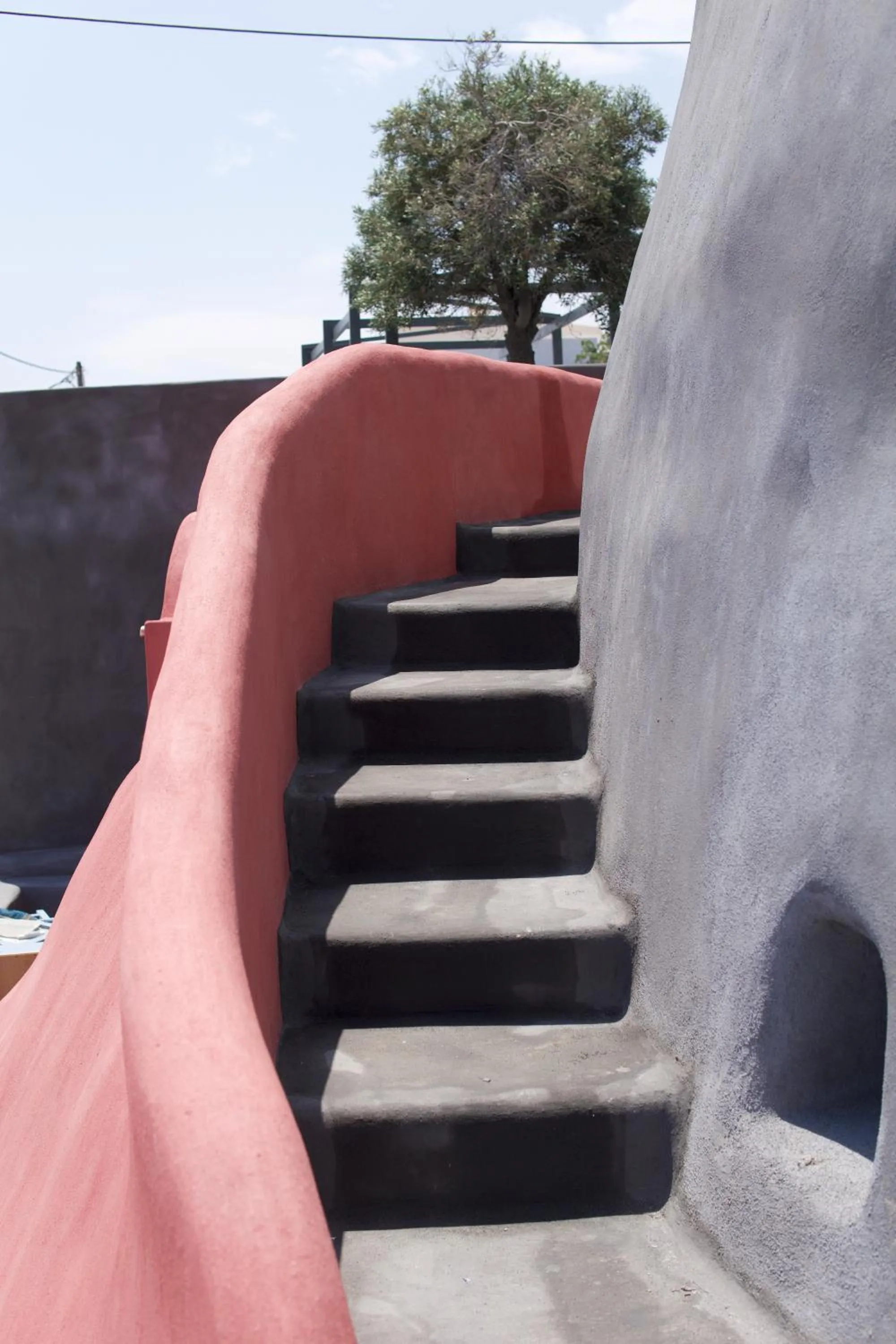 Facade/entrance in Santorini Villas