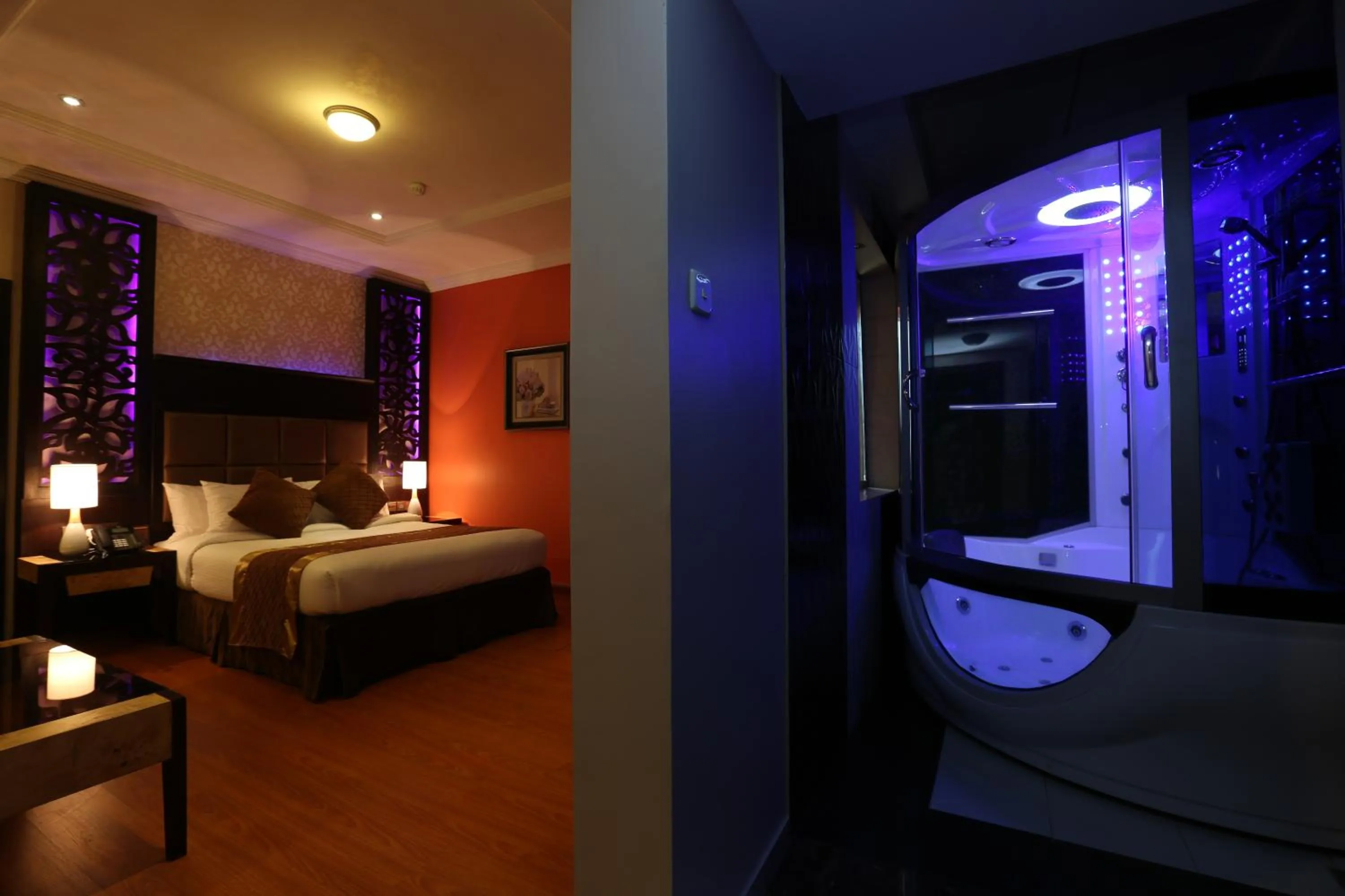 Bed in Park Jizan Hotel