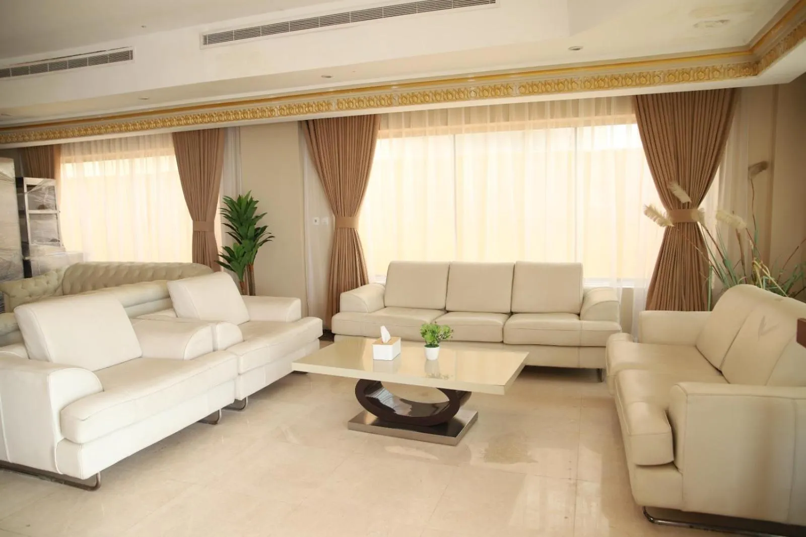 Seating area in Park Jizan Hotel