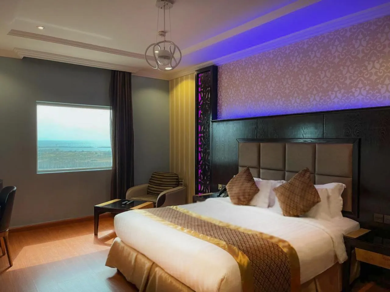 Bed in Park Jizan Hotel