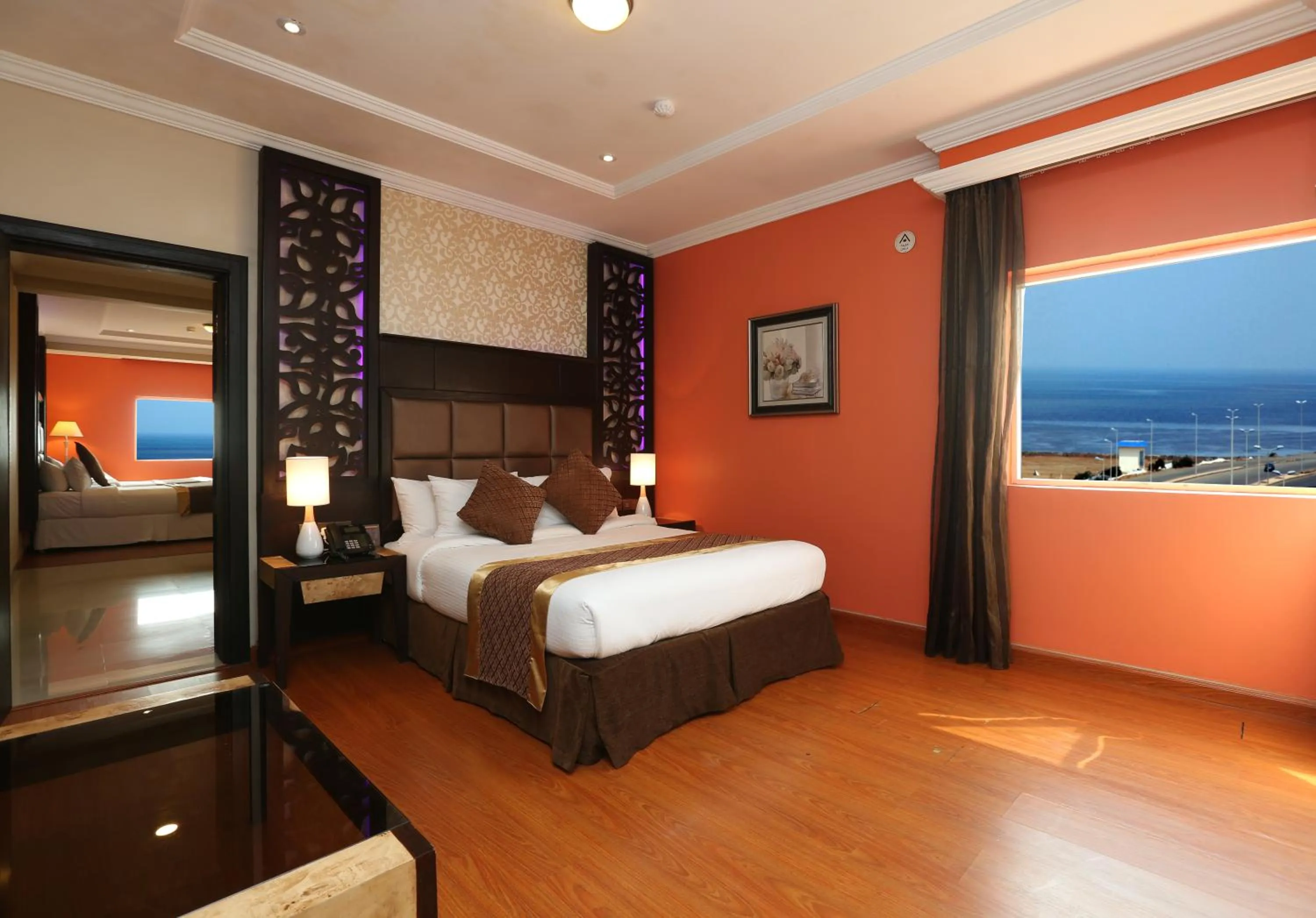 Bed in Park Jizan Hotel