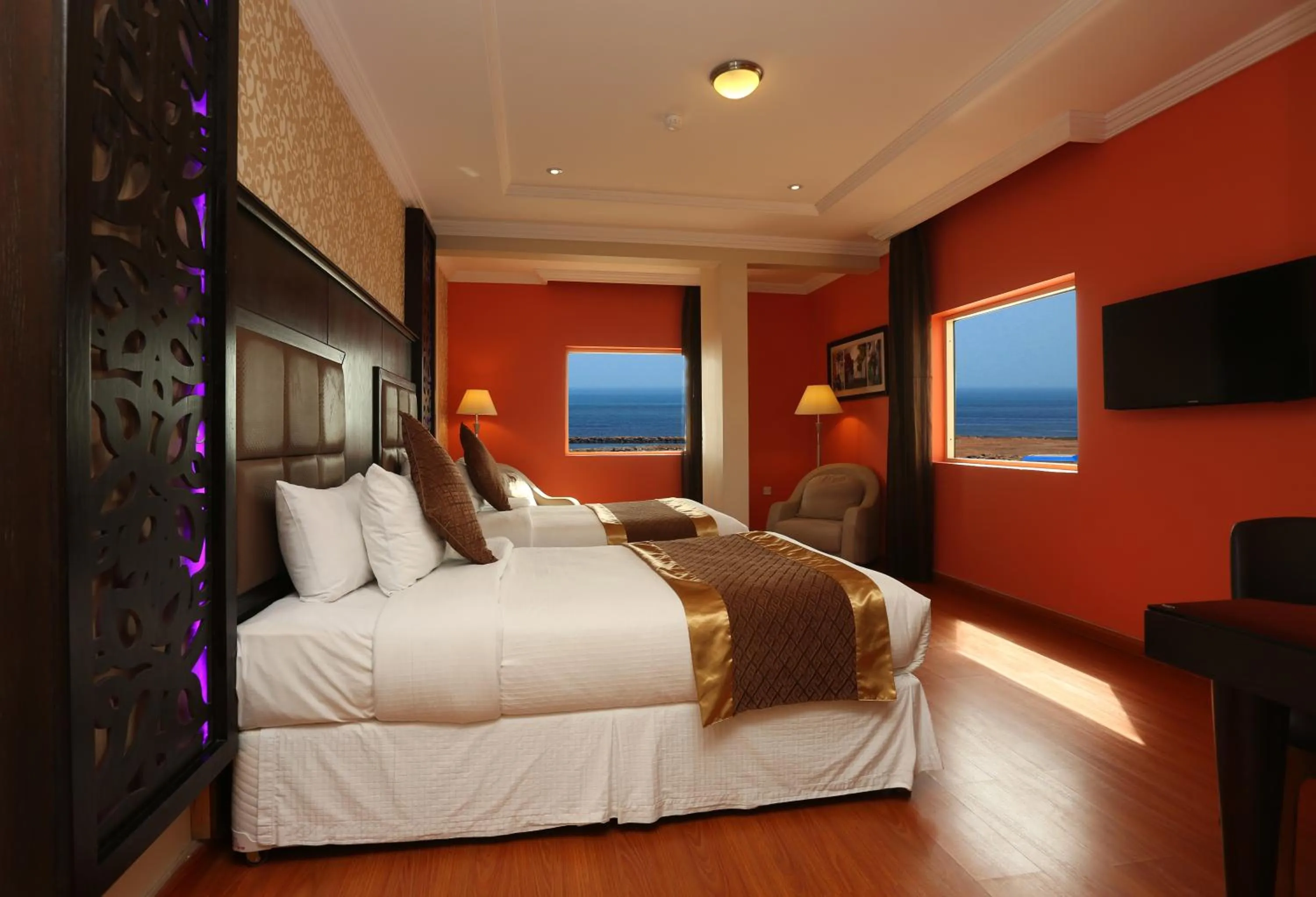 Bed in Park Jizan Hotel