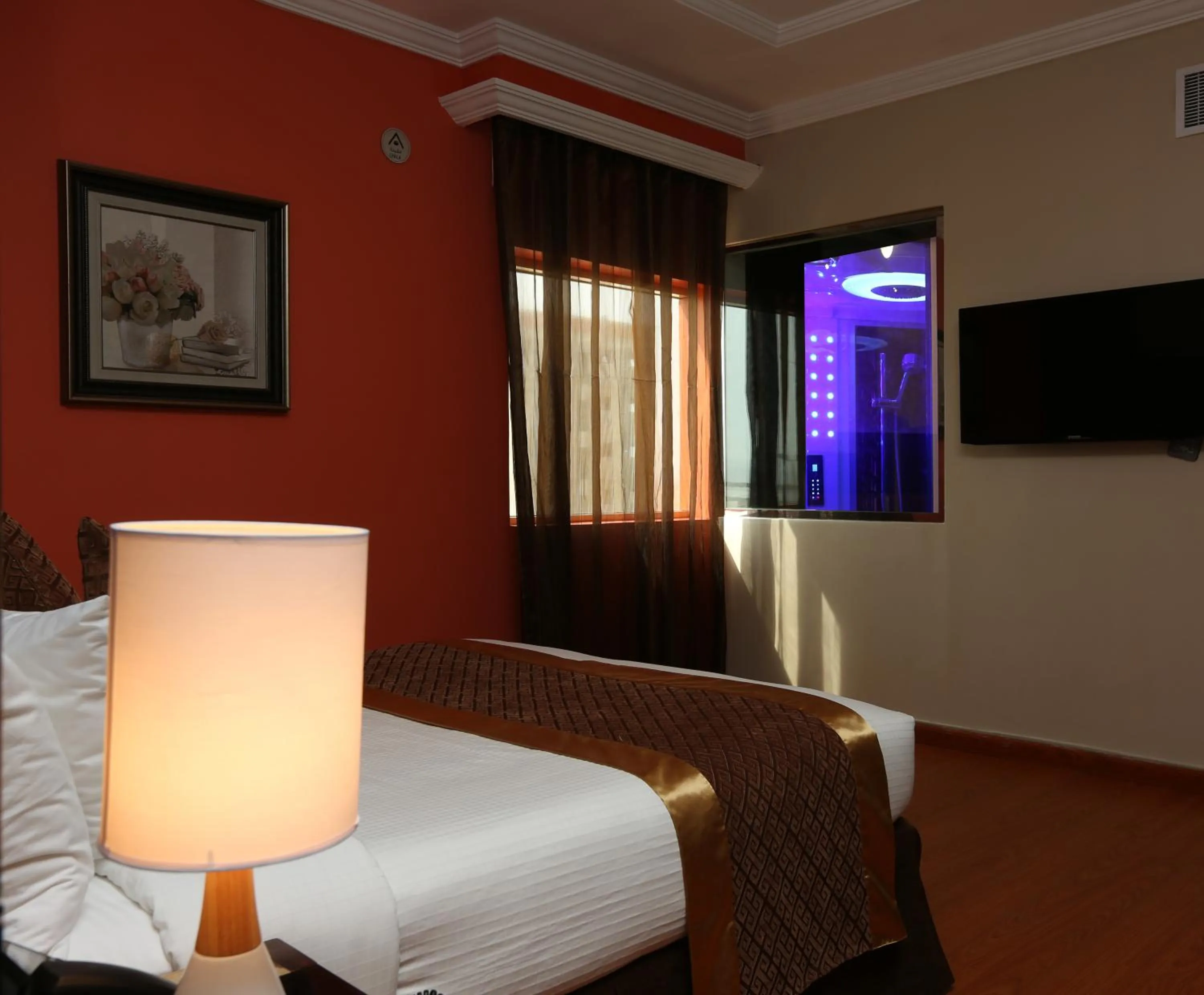 Bed in Park Jizan Hotel