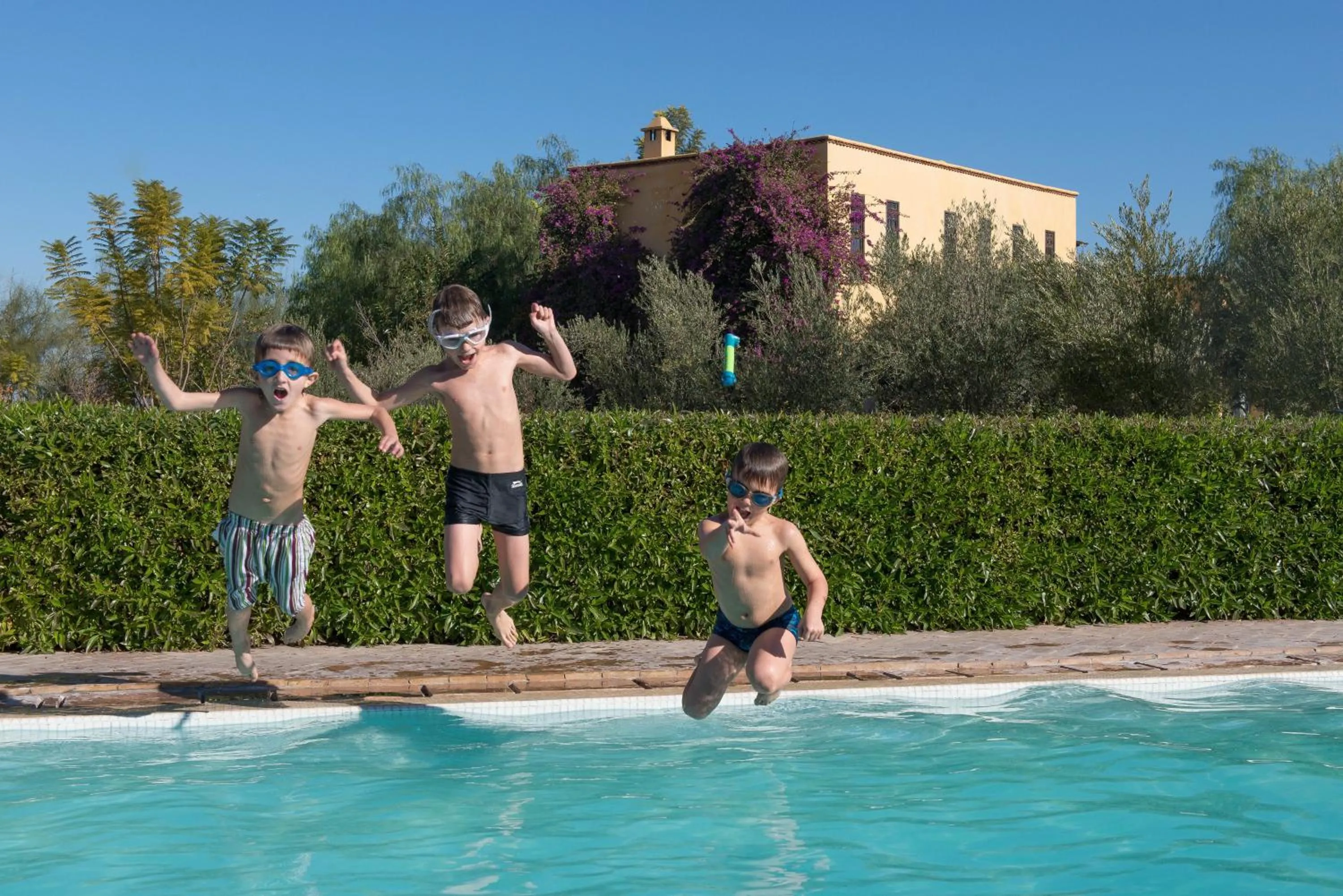 Swimming pool in Fawakay Villas