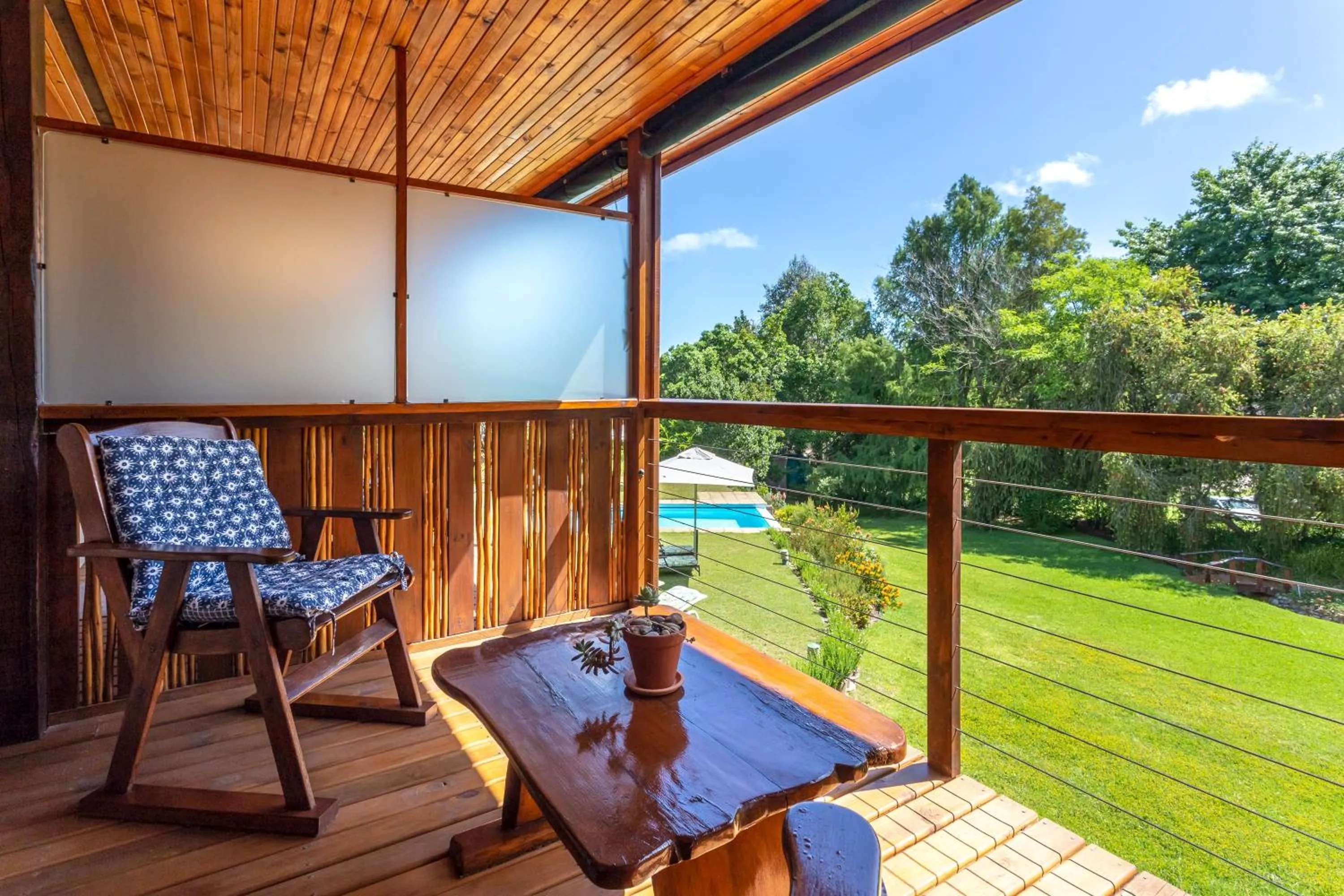 Balcony/Terrace in Pumula Lodge 4 Star Guesthouse Knysna