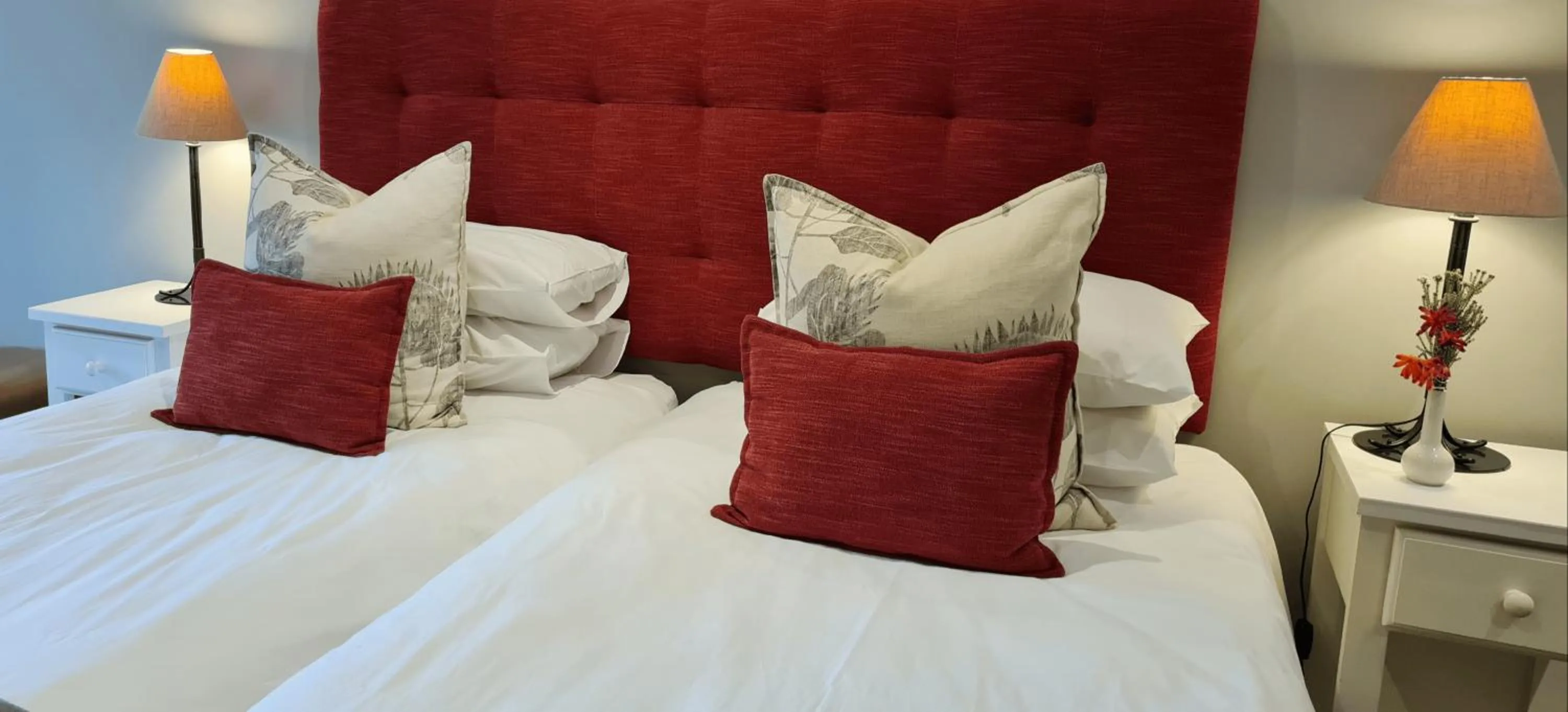 Bed in Pumula Lodge 4 Star Guesthouse Knysna