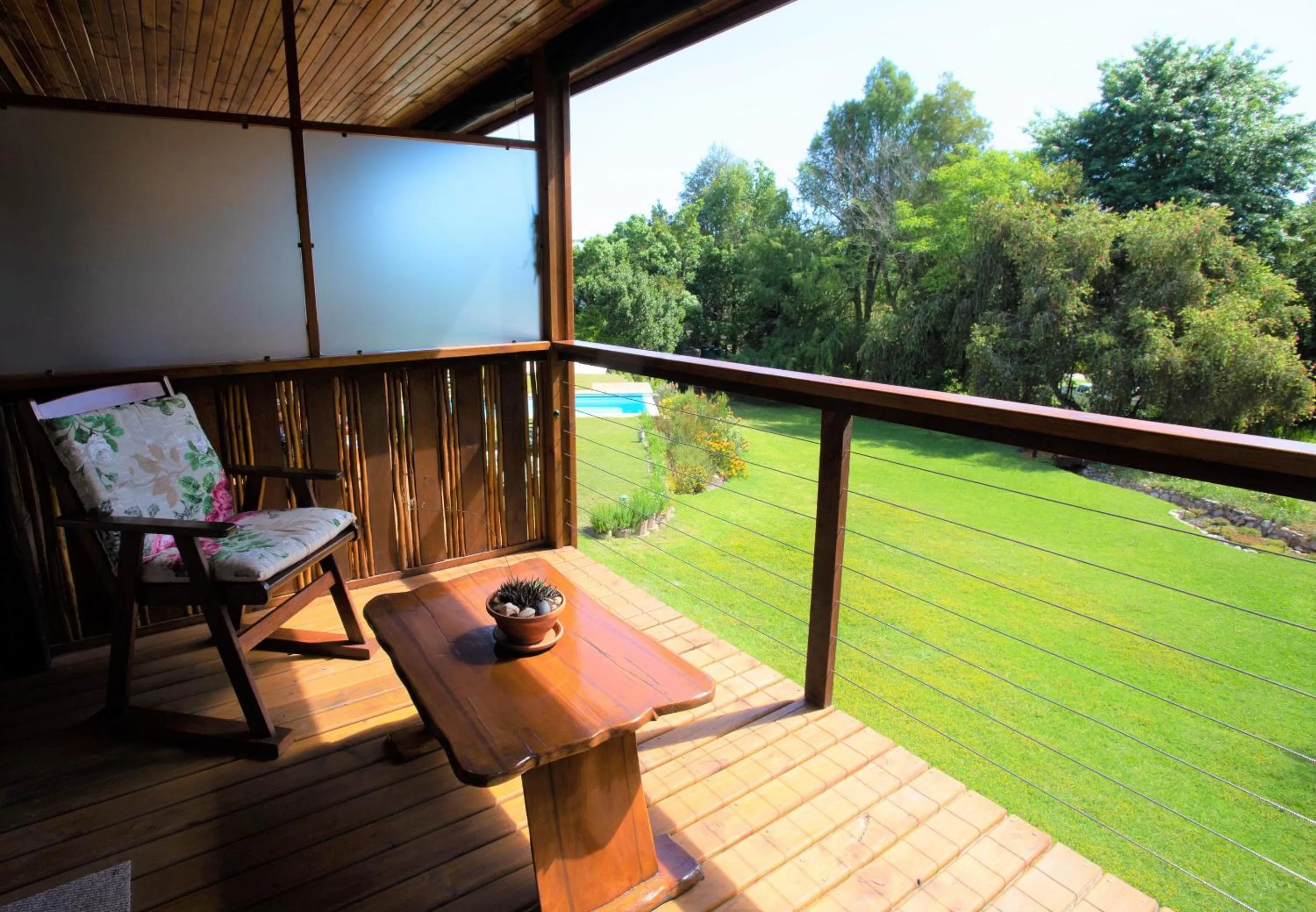 Balcony/Terrace in Pumula Lodge 4 Star Guesthouse Knysna