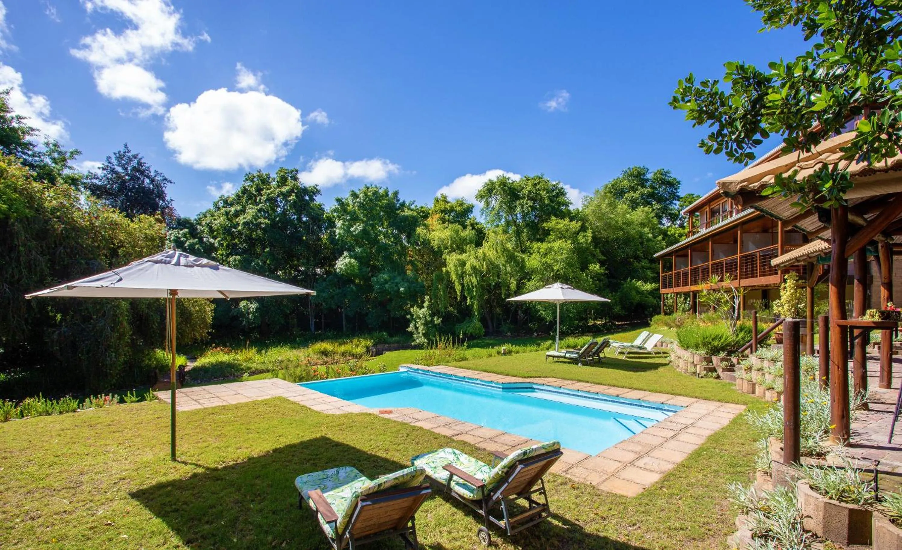 Garden in Pumula Lodge 4 Star Guesthouse Knysna