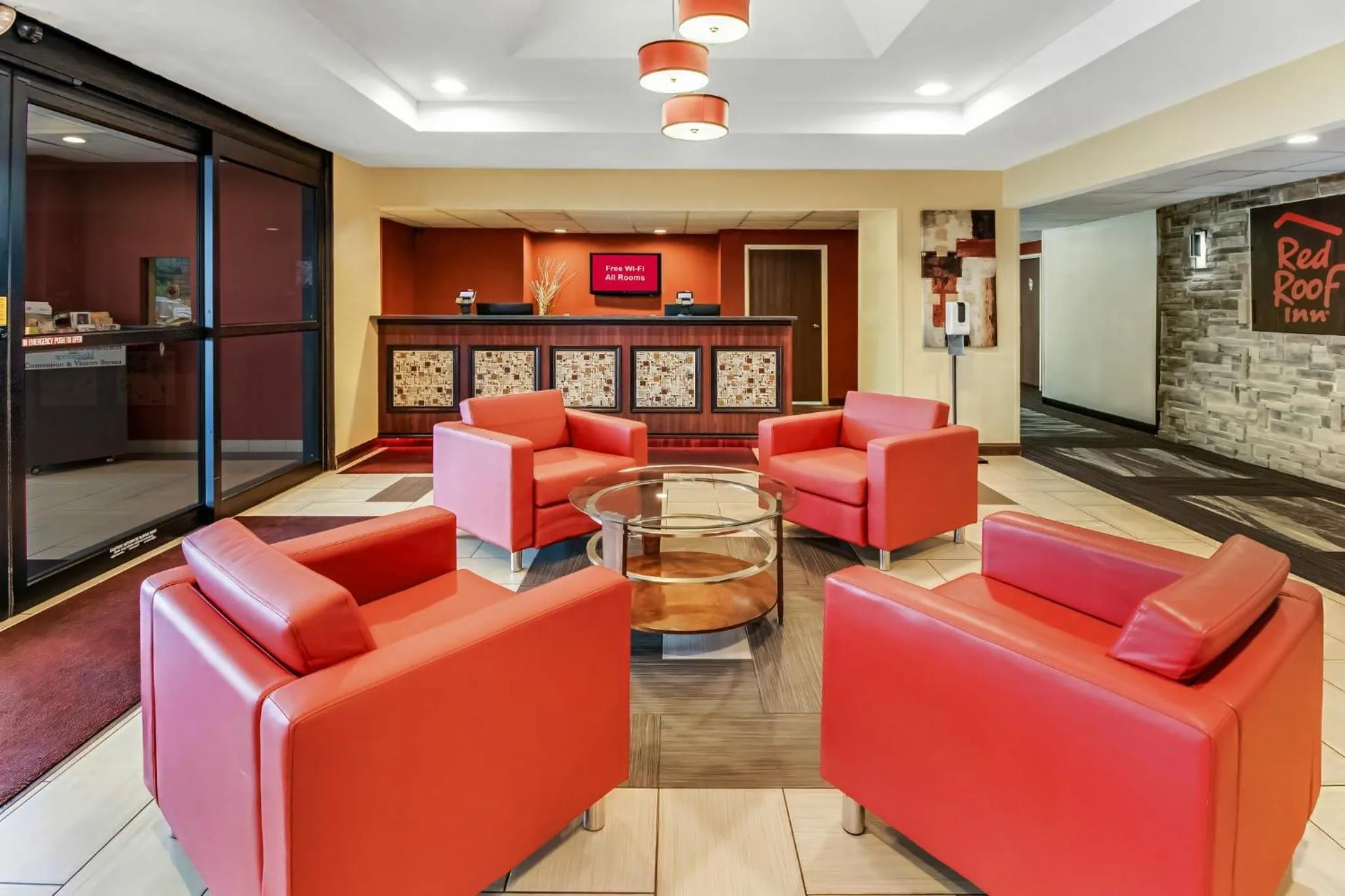 Lobby or reception in Red Roof Inn Springfield, OH