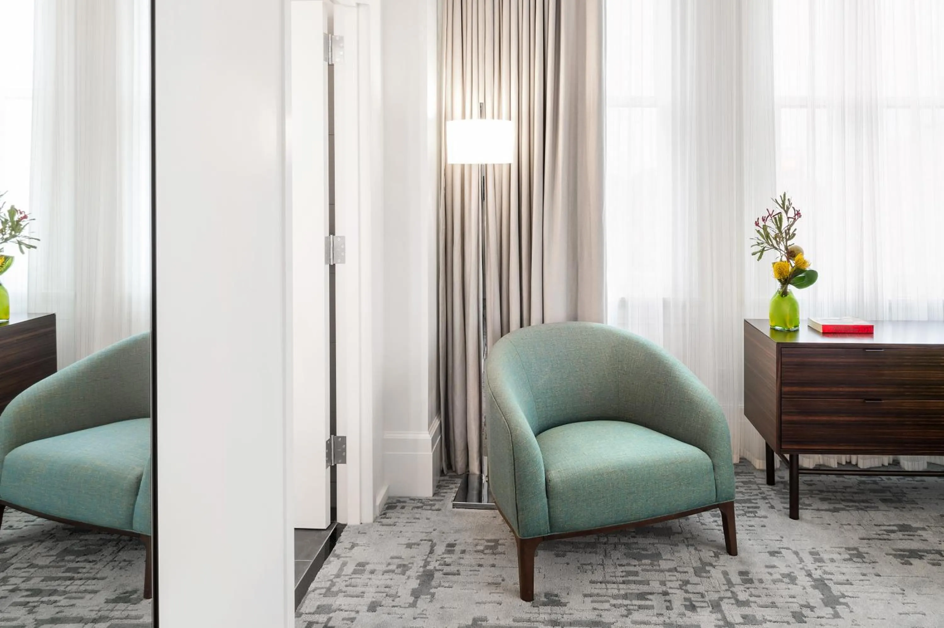 Decorative detail in 21c Museum Hotel Lexington