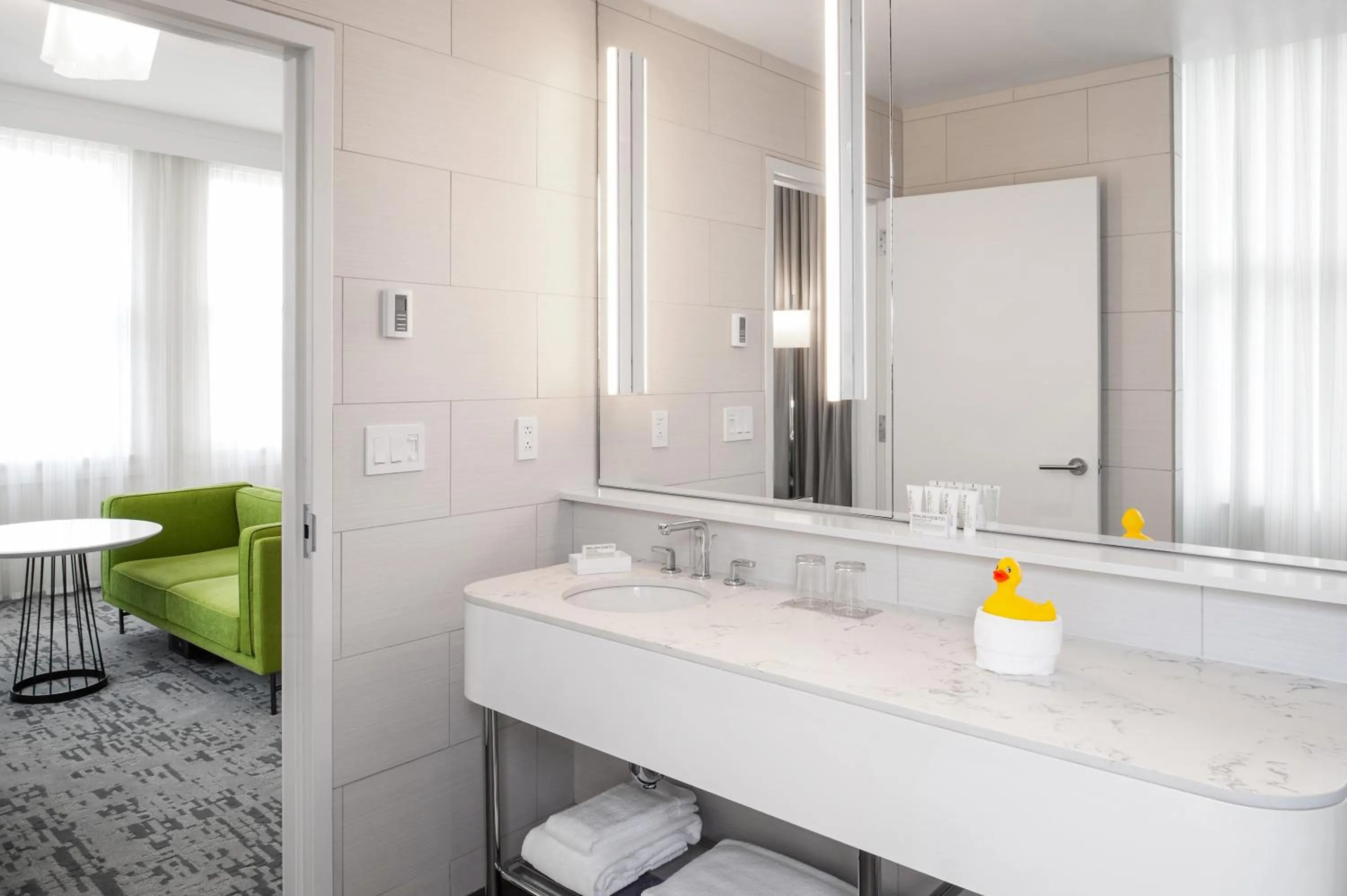 Toilet in 21c Museum Hotel Lexington