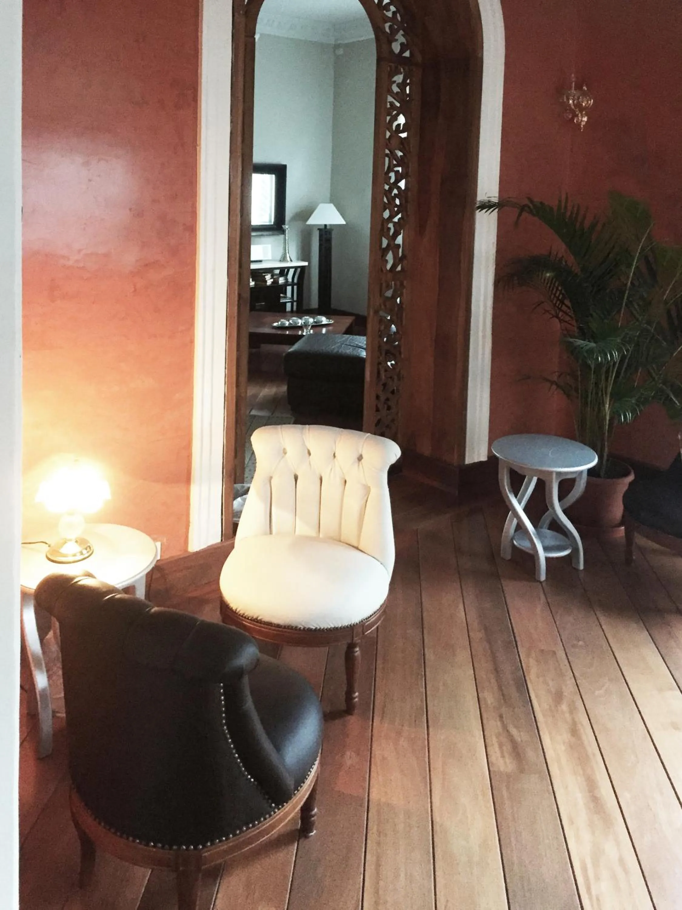 Communal lounge/ TV room in La Coupole Hotel