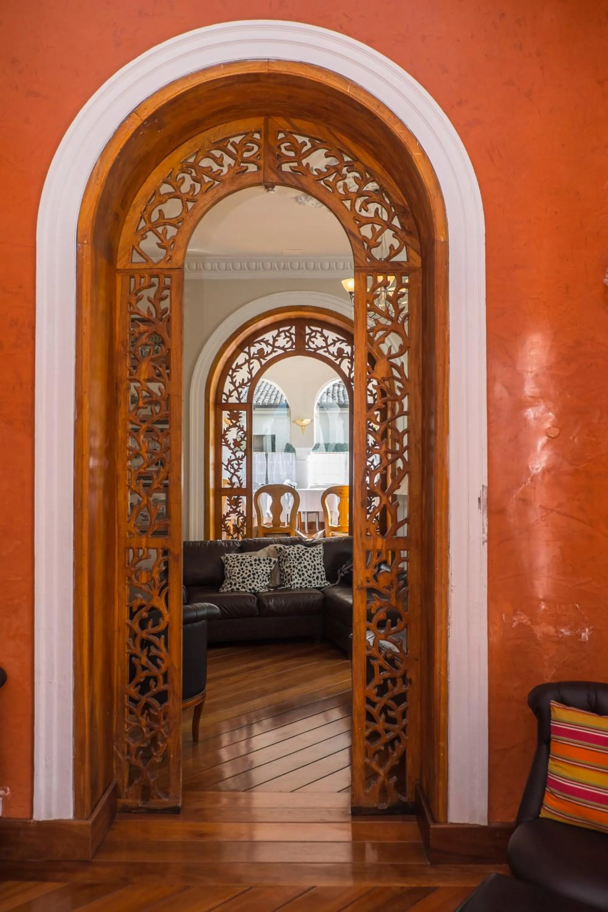 Dining area in La Coupole Hotel