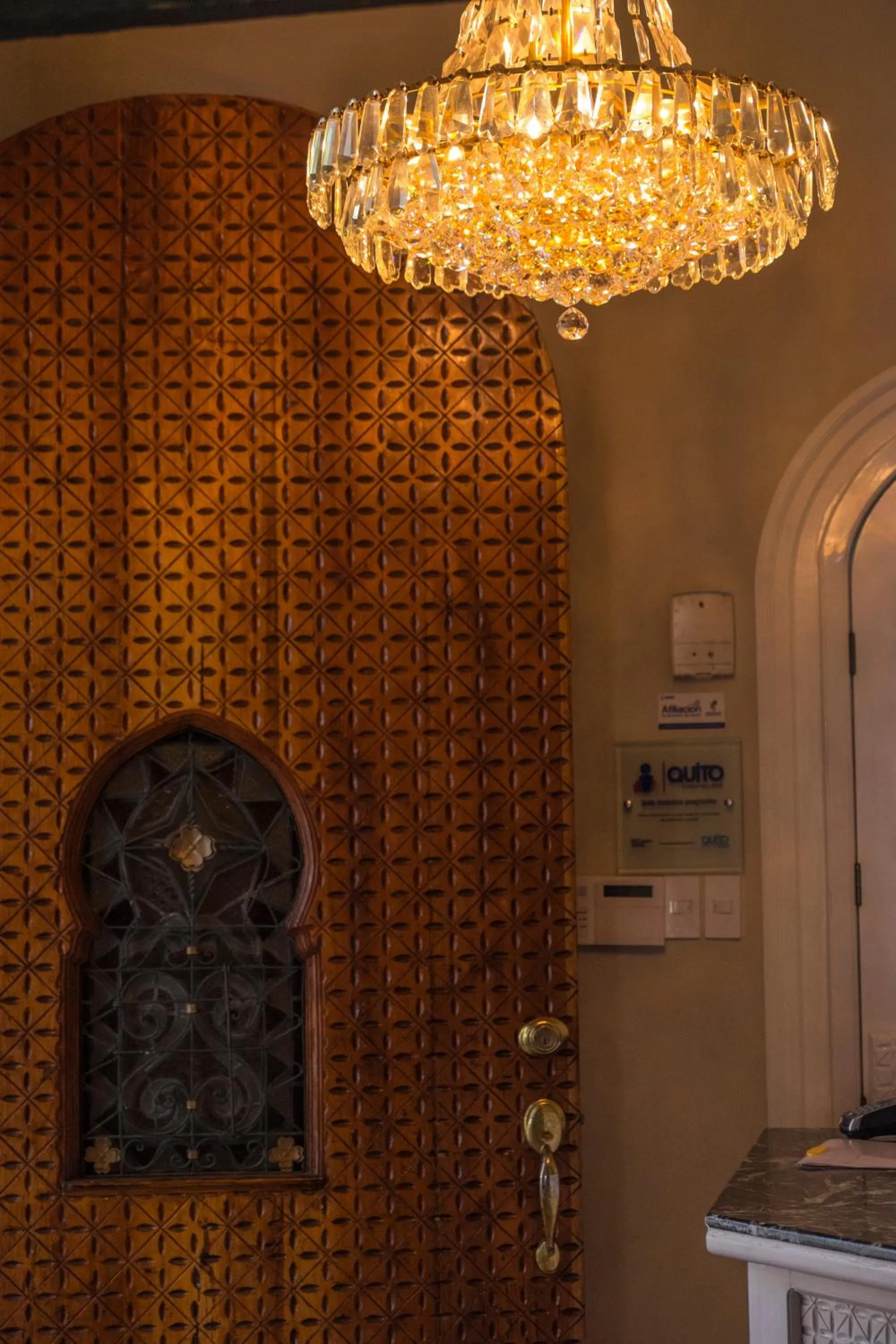 Facade/entrance in La Coupole Hotel