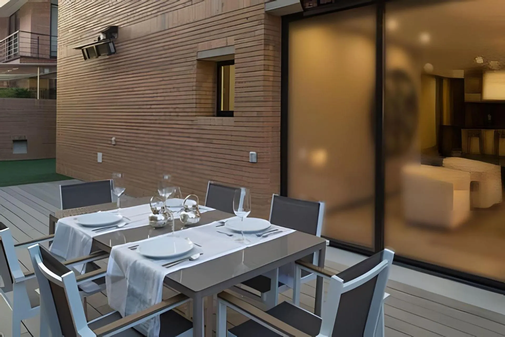 Patio in Attik Luxury Apts