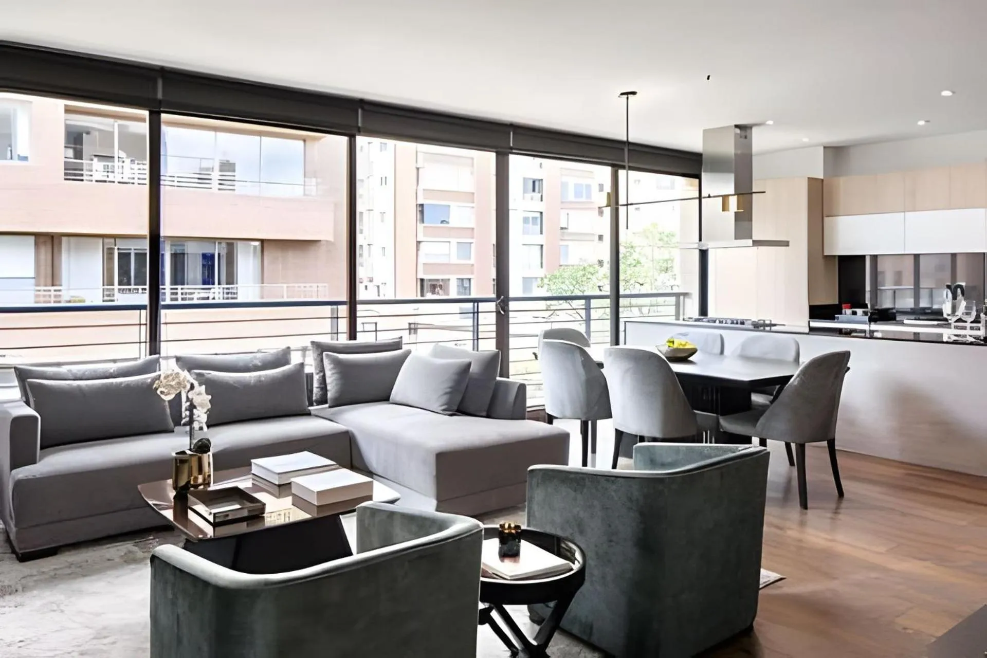 Living room in Attik Luxury Apts