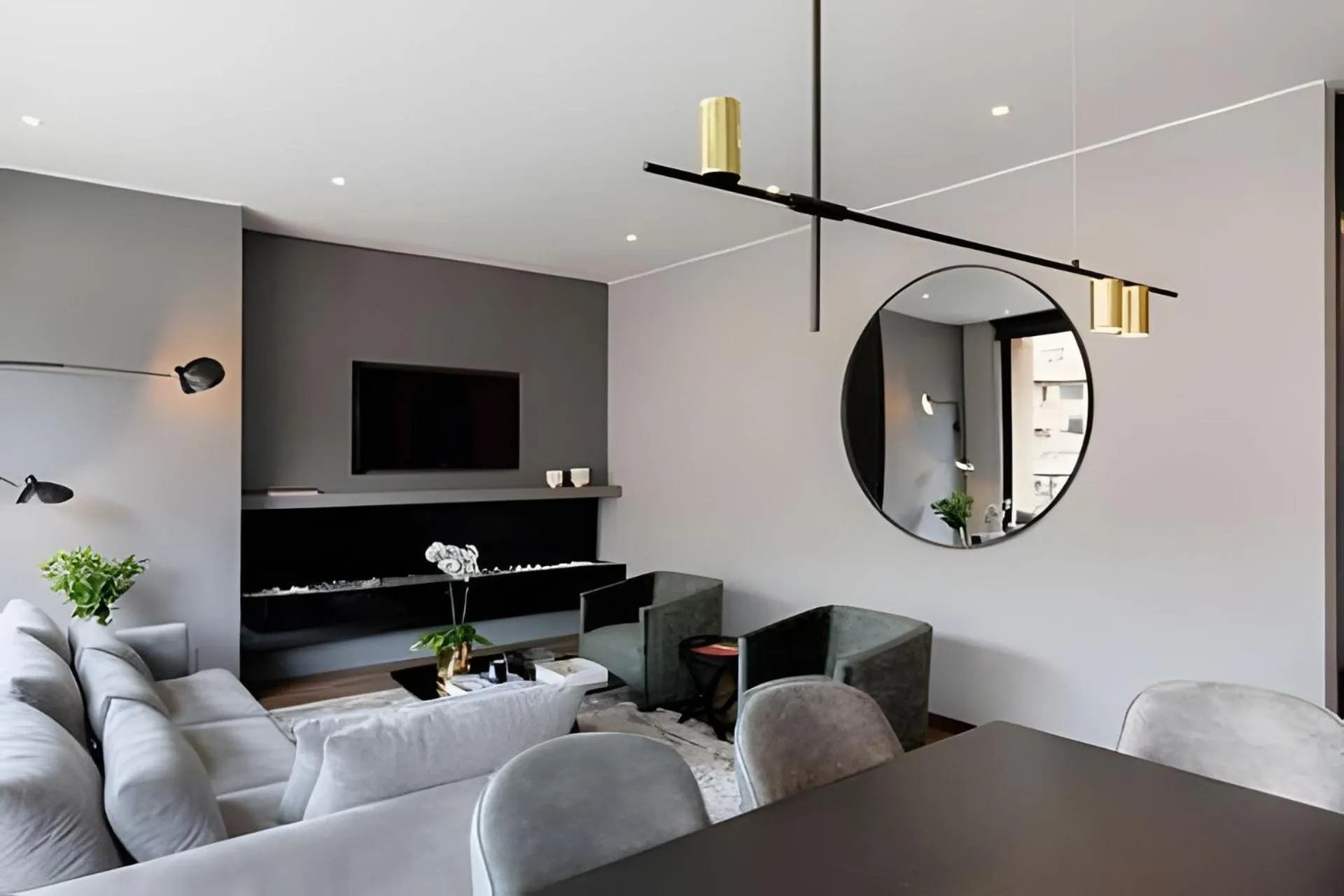 Living room in Attik Luxury Apts