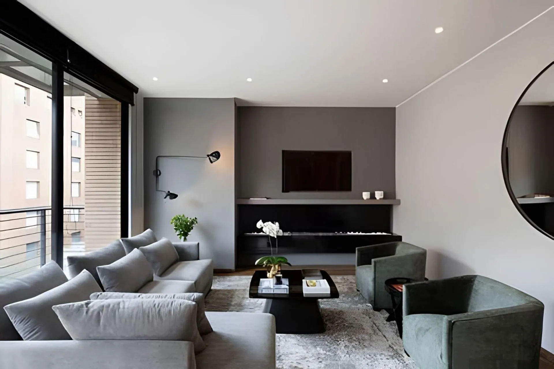 Living room in Attik Luxury Apts