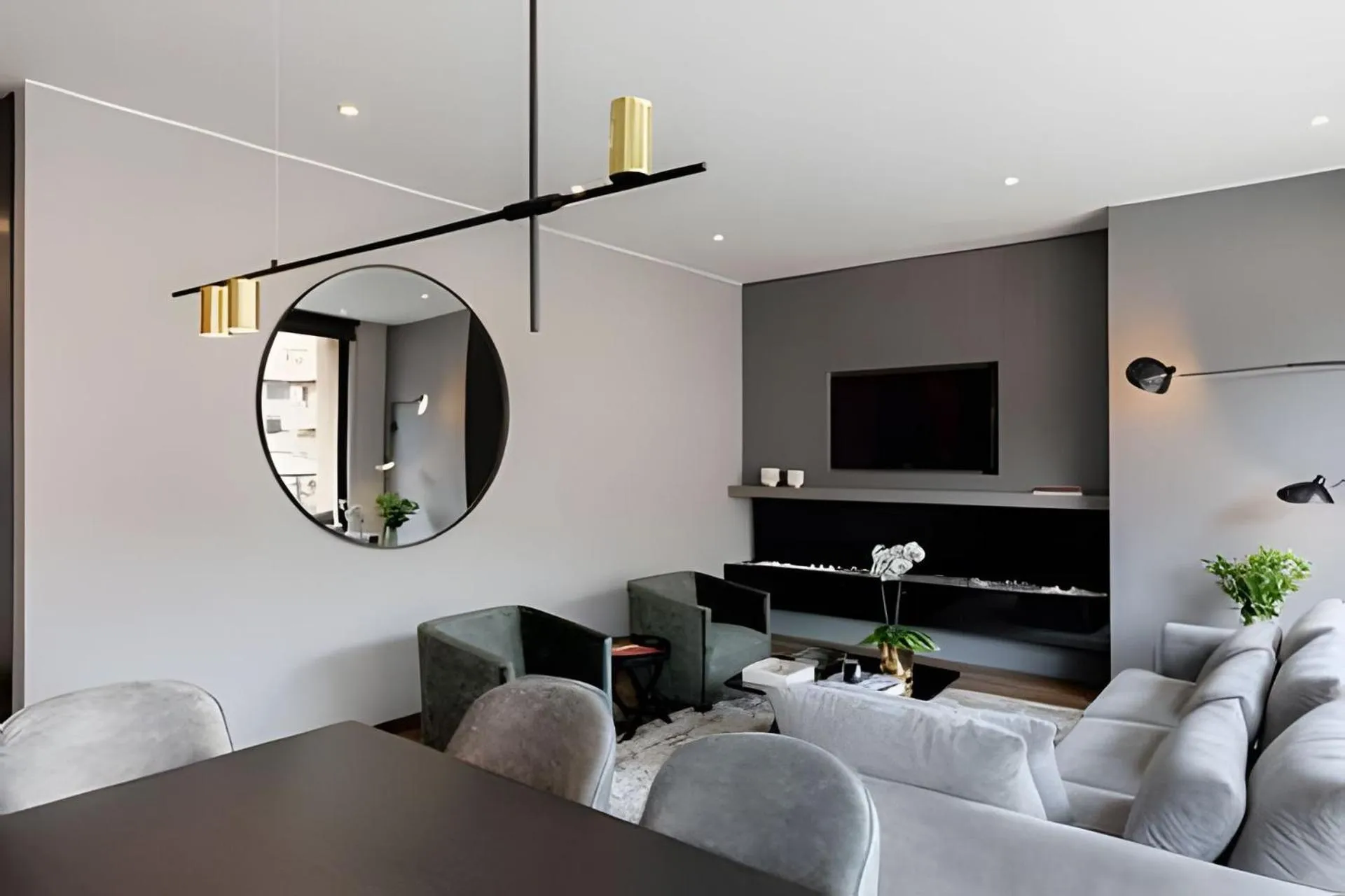 Living room in Attik Luxury Apts