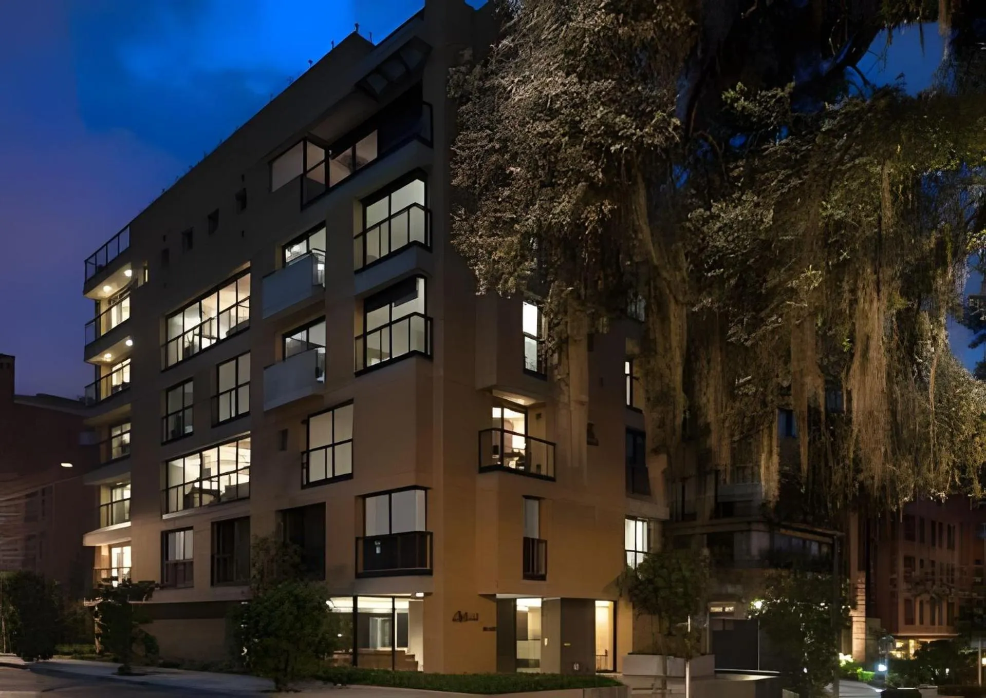 Facade/entrance in Attik Luxury Apts