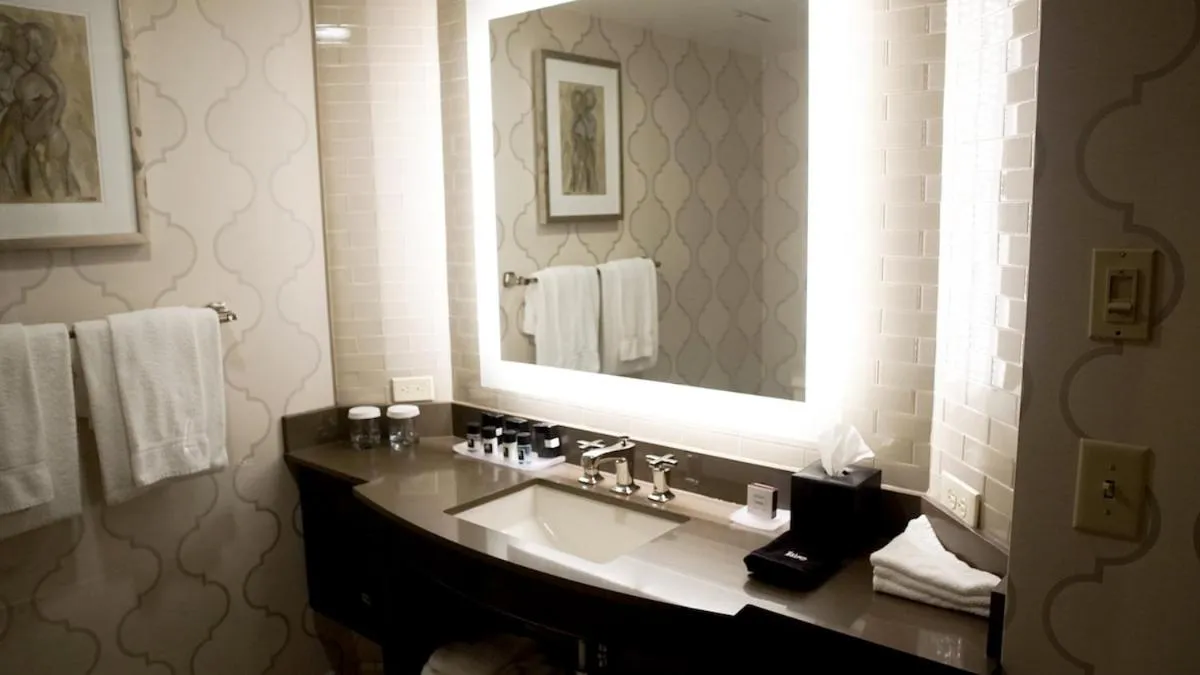 Bathroom in Grandover Resort & Spa, a Wyndham Grand Hotel