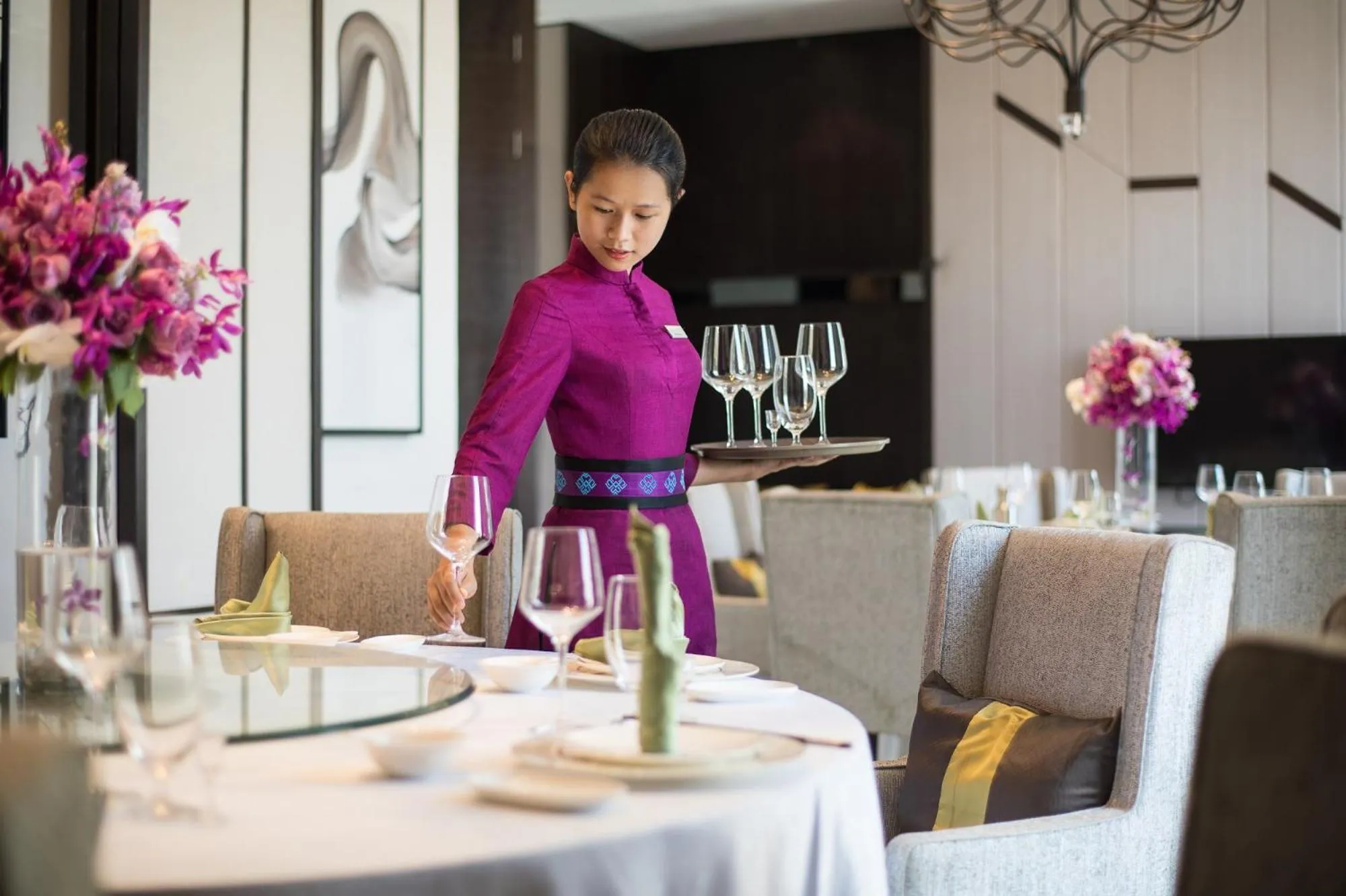 Staff in Wyndham Sanya Bay