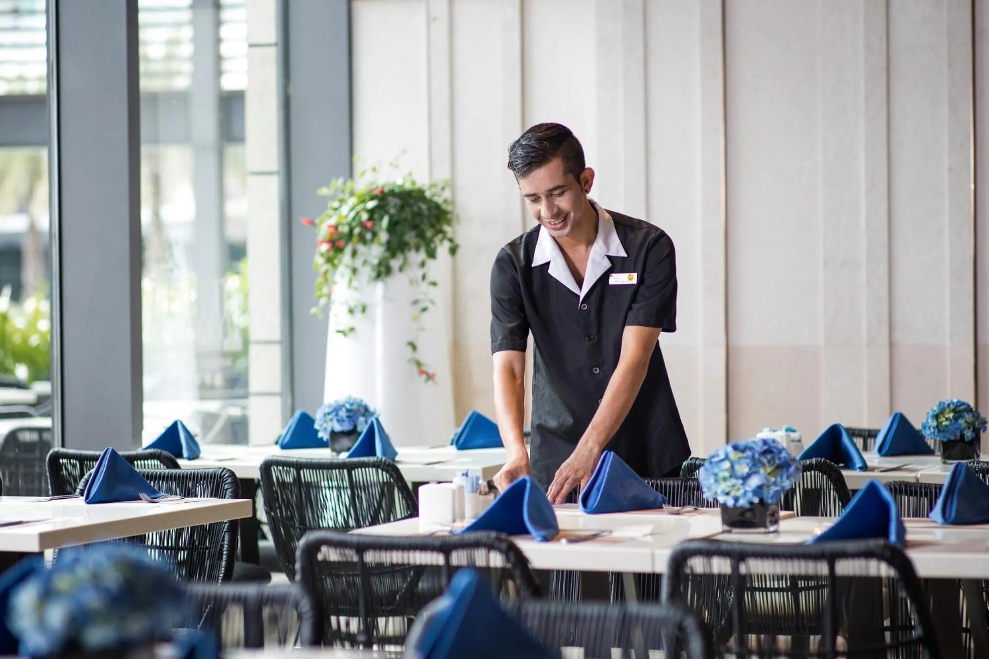 Staff in Wyndham Sanya Bay