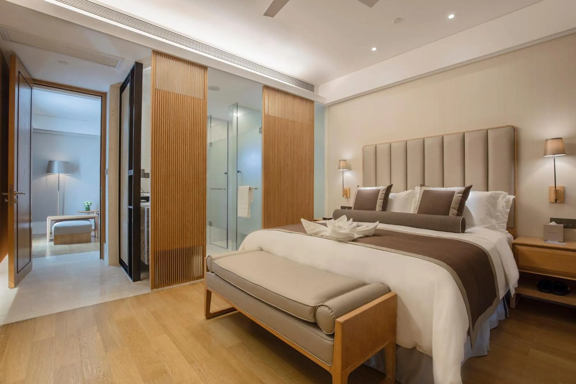 Bed in Wyndham Sanya Bay