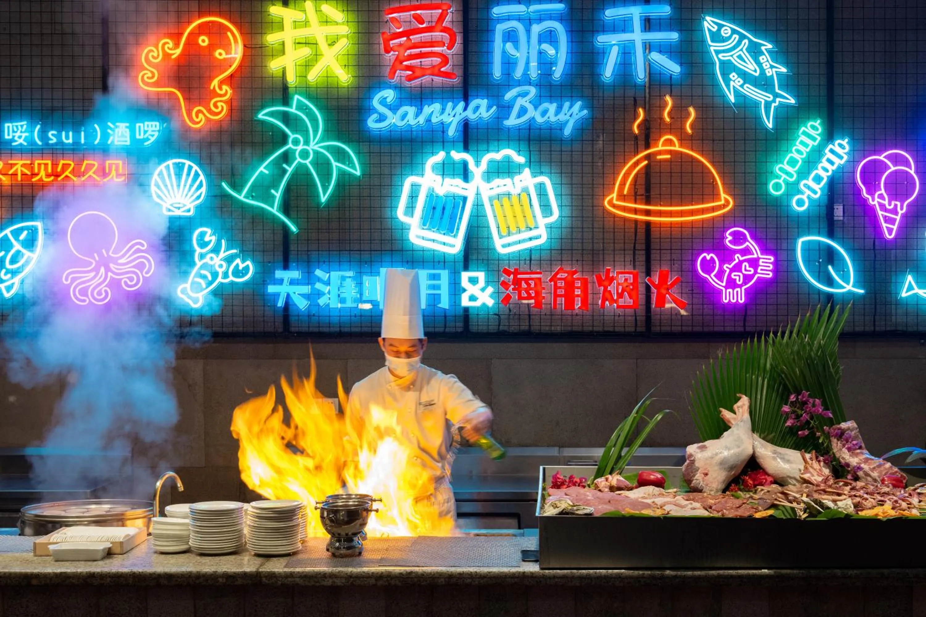 Food close-up in Wyndham Sanya Bay