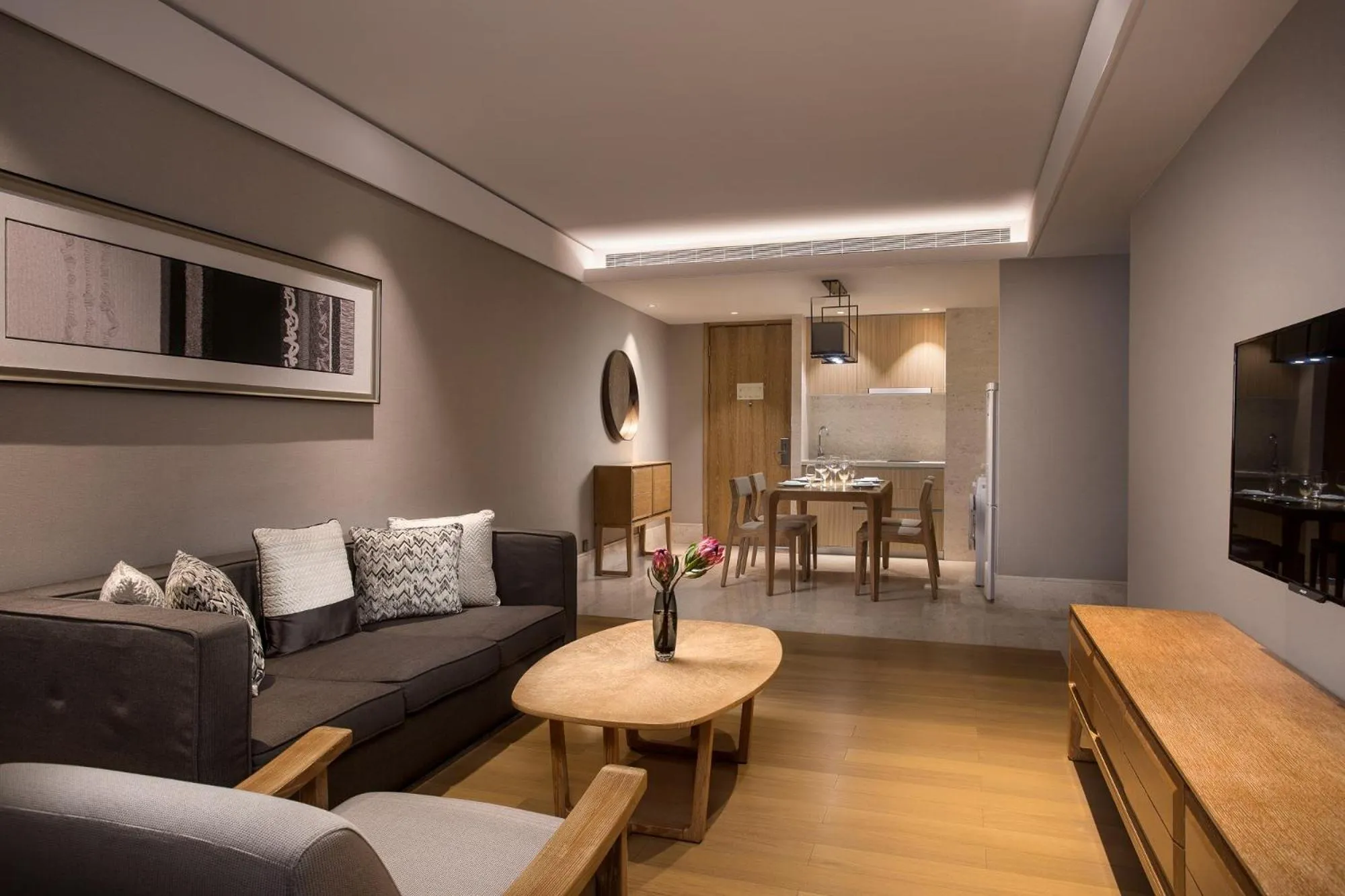 Deluxe Suite with Ocean View with Two Bed room in Wyndham Sanya Bay