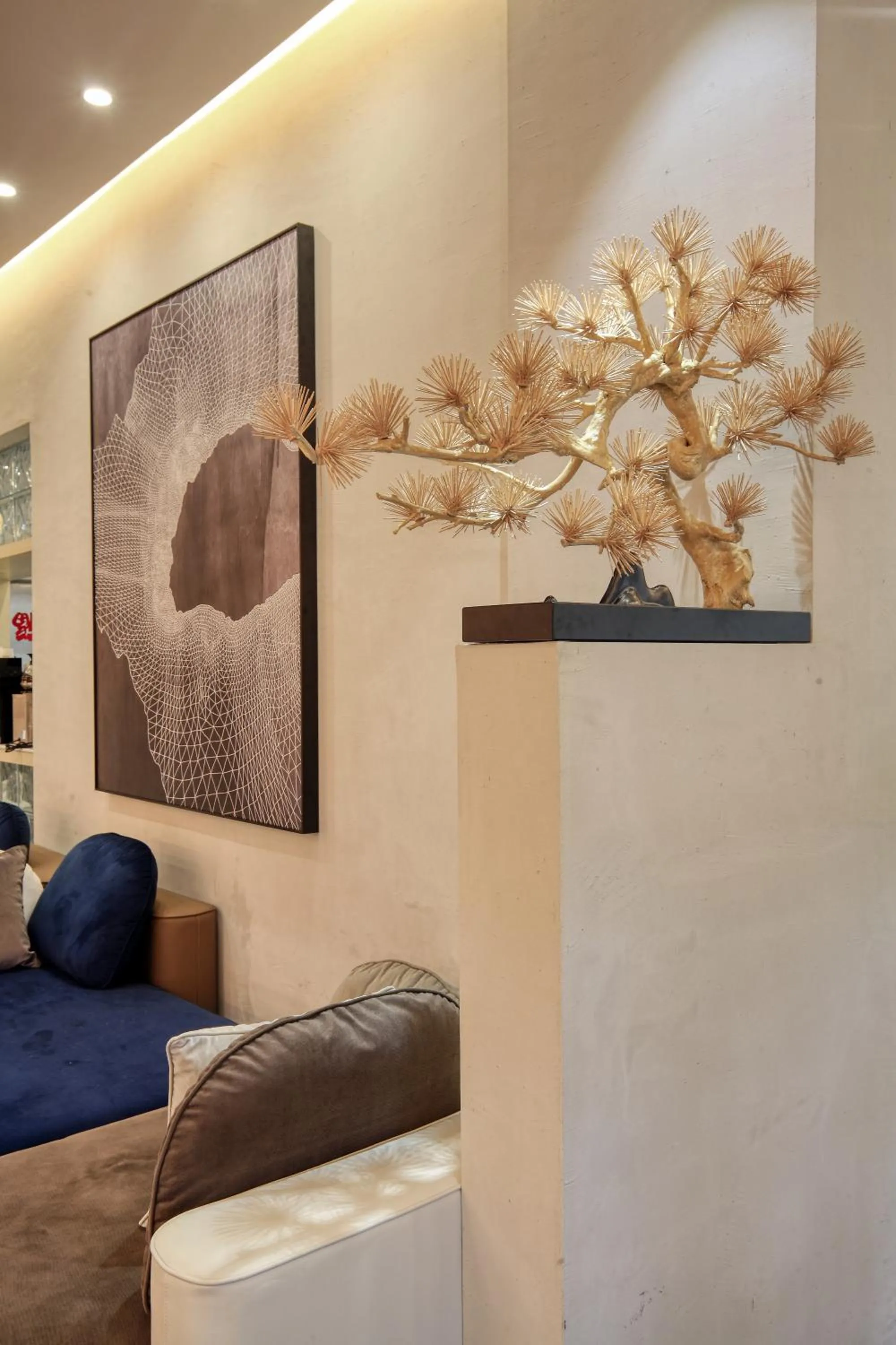 Communal lounge/ TV room in Wing Hotel Guilin- Pedestrian Street