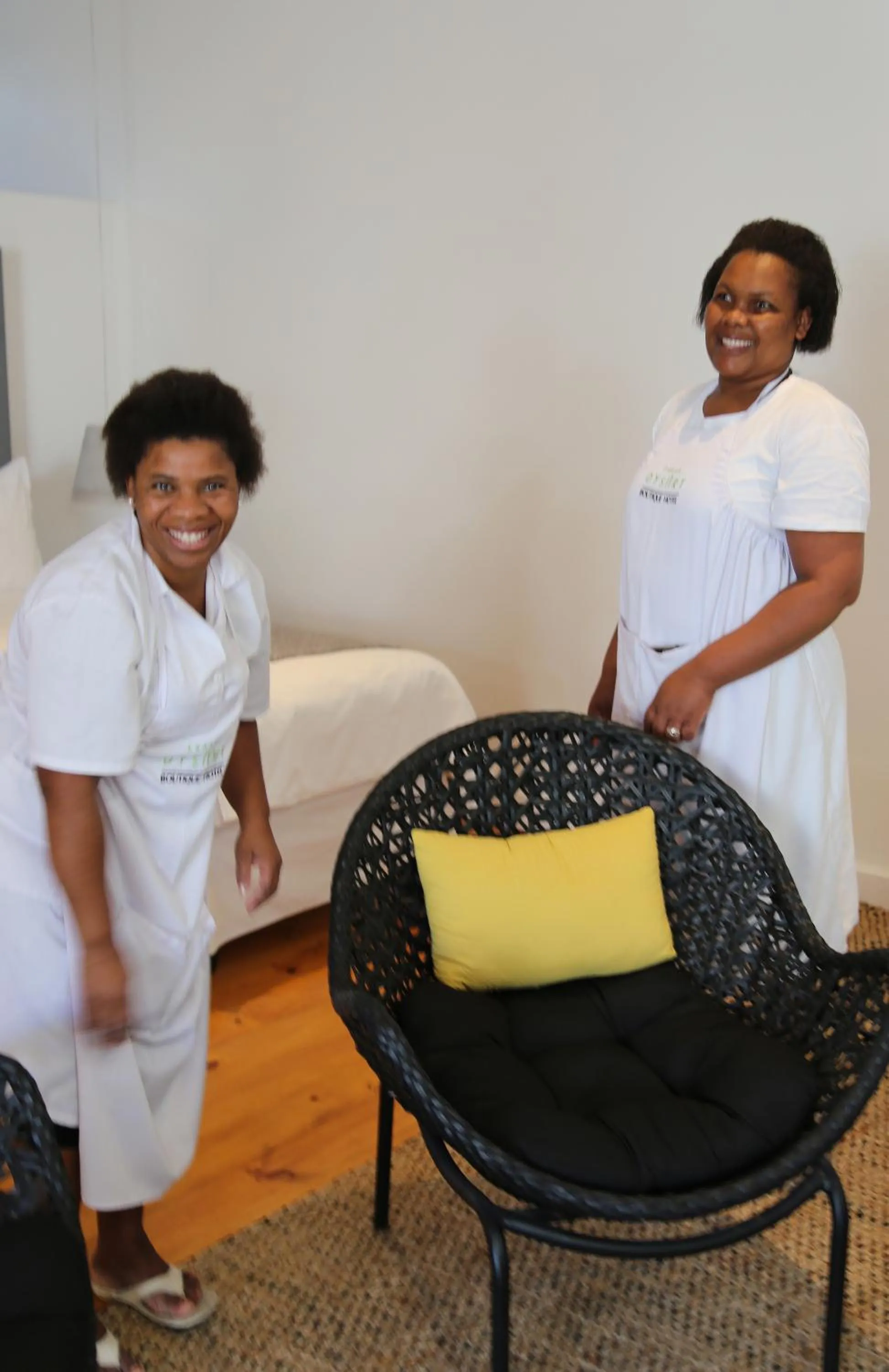 Staff in DysArt Boutique Hotel - Solar Power