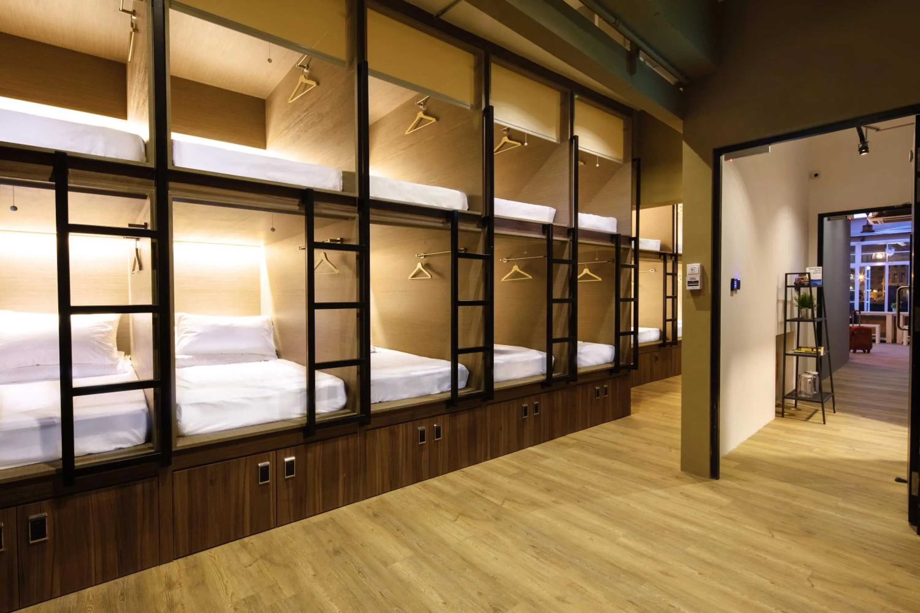 Bedroom in BEAT. Capsule Hostel @ Boat Quay