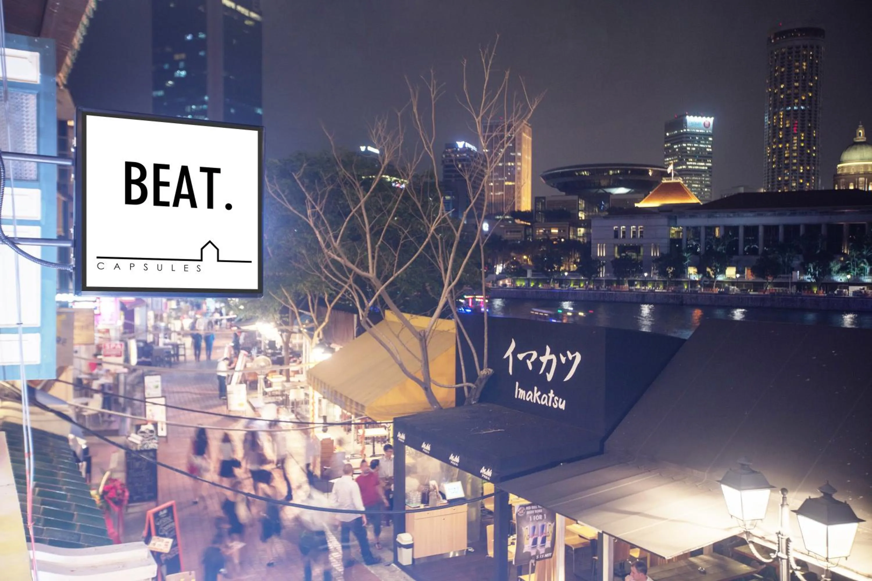 Neighbourhood in BEAT. Capsule Hostel @ Boat Quay