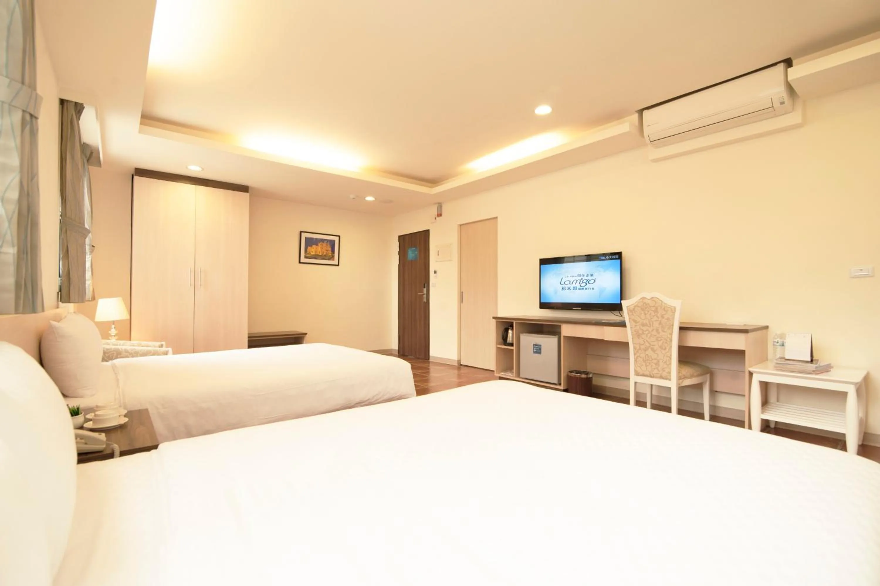 Bedroom, Bed in The Forget Worry Villa