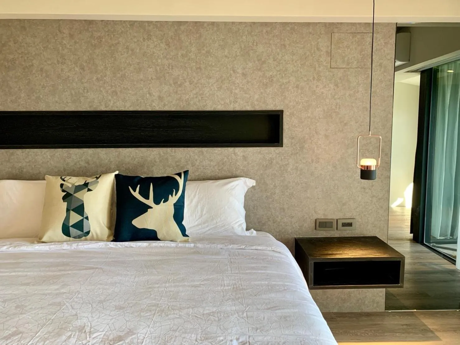 Bed in Something Easy Inn