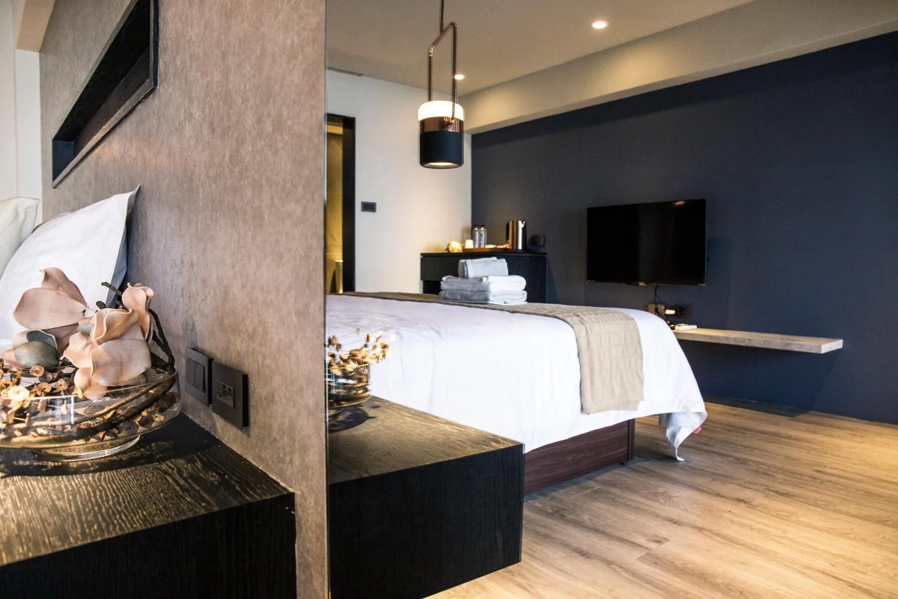 Bed in Something Easy Inn