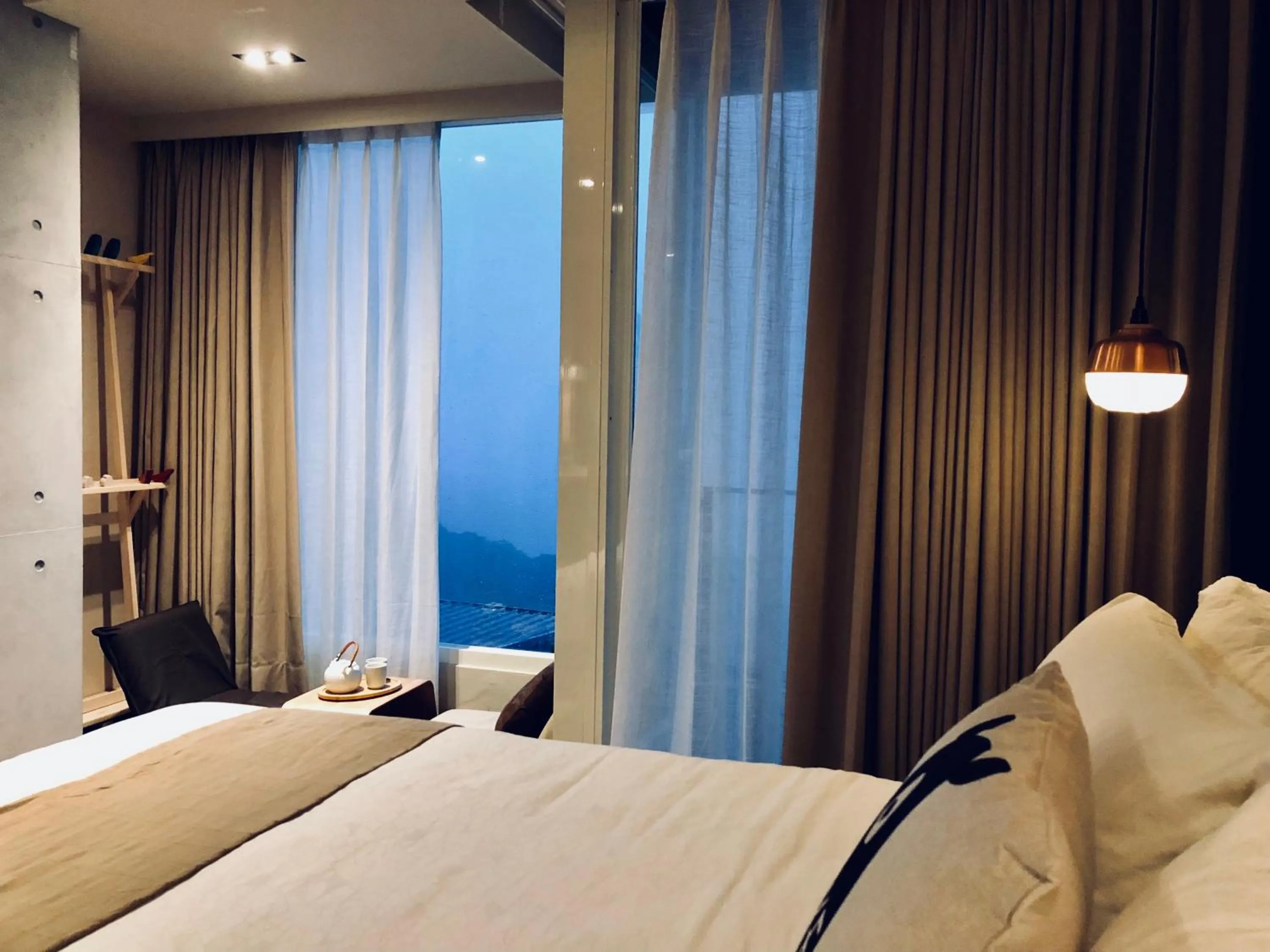 Bed in Something Easy Inn