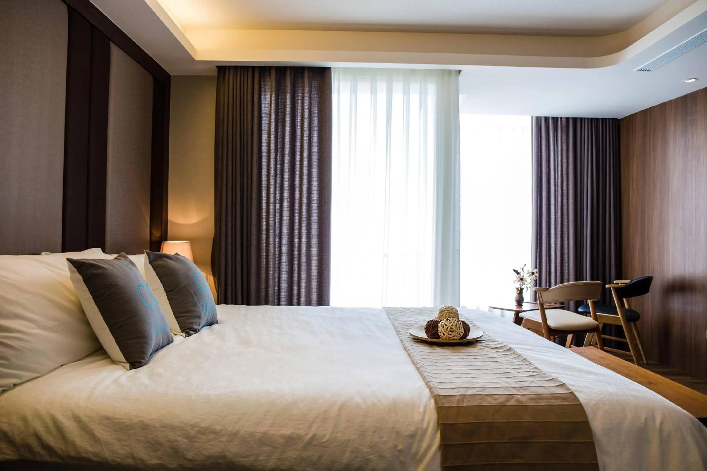 Bed in Something Easy Inn