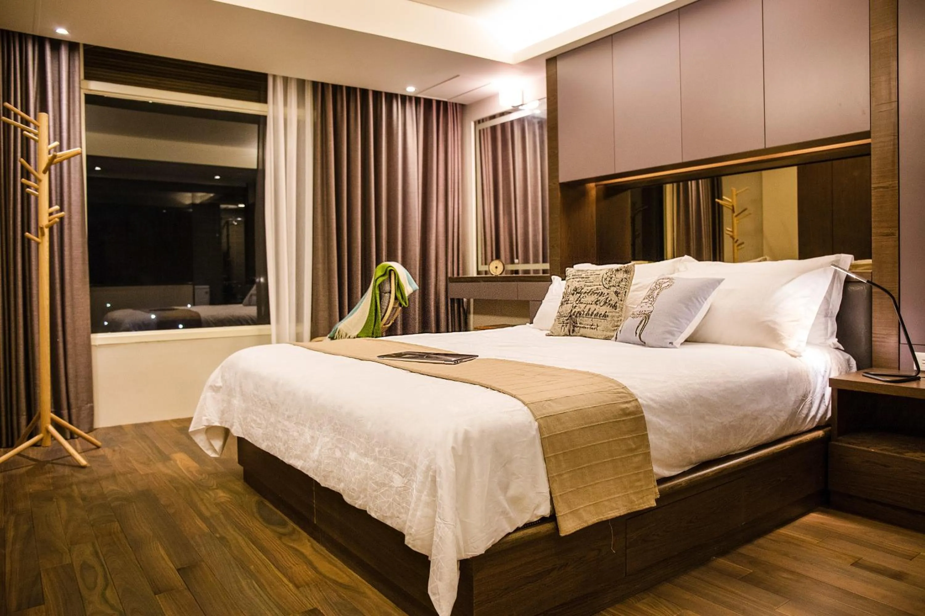 Bed in Something Easy Inn