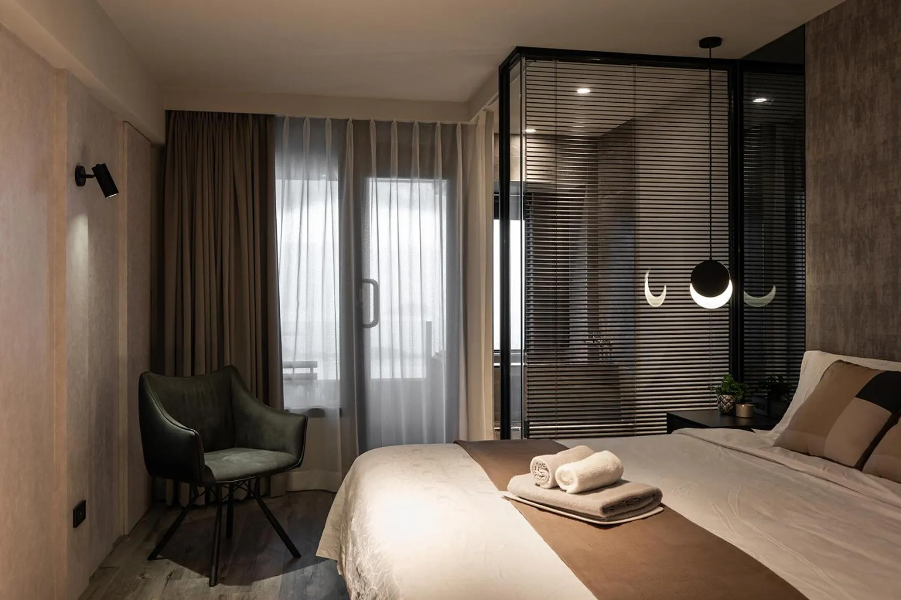 Bed in Something Easy Inn