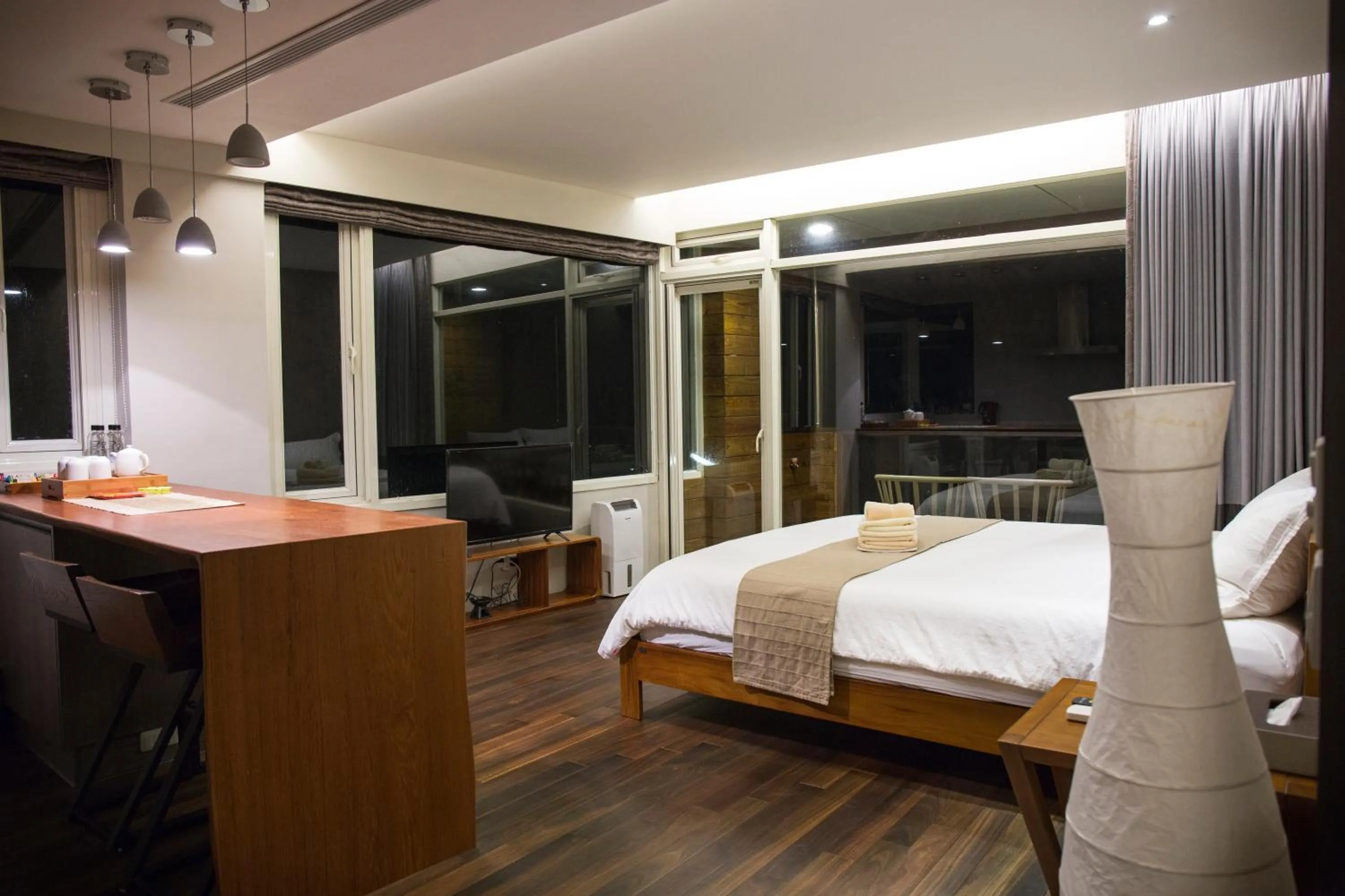 Bed in Something Easy Inn