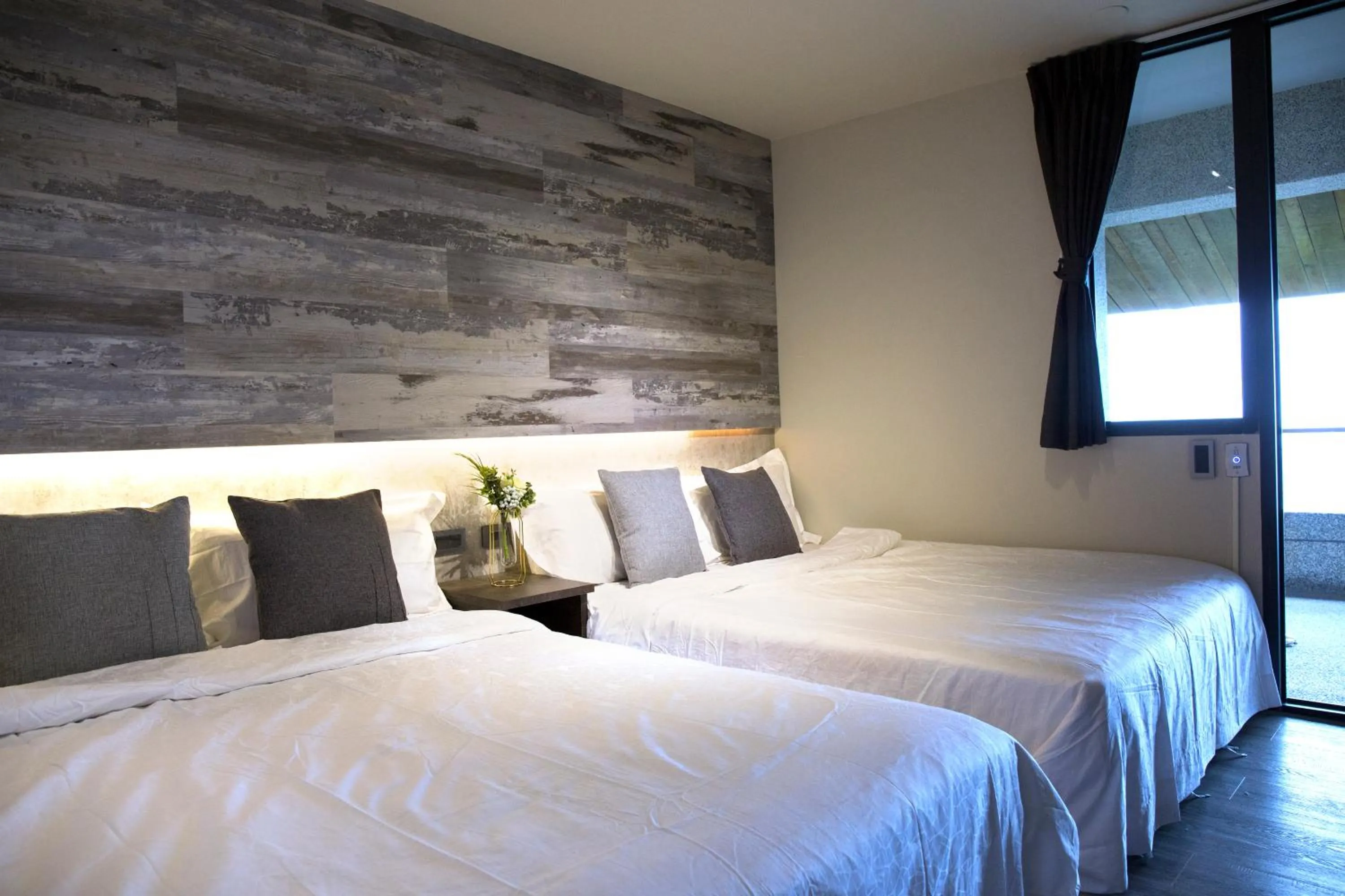 Bed in Something Easy Inn