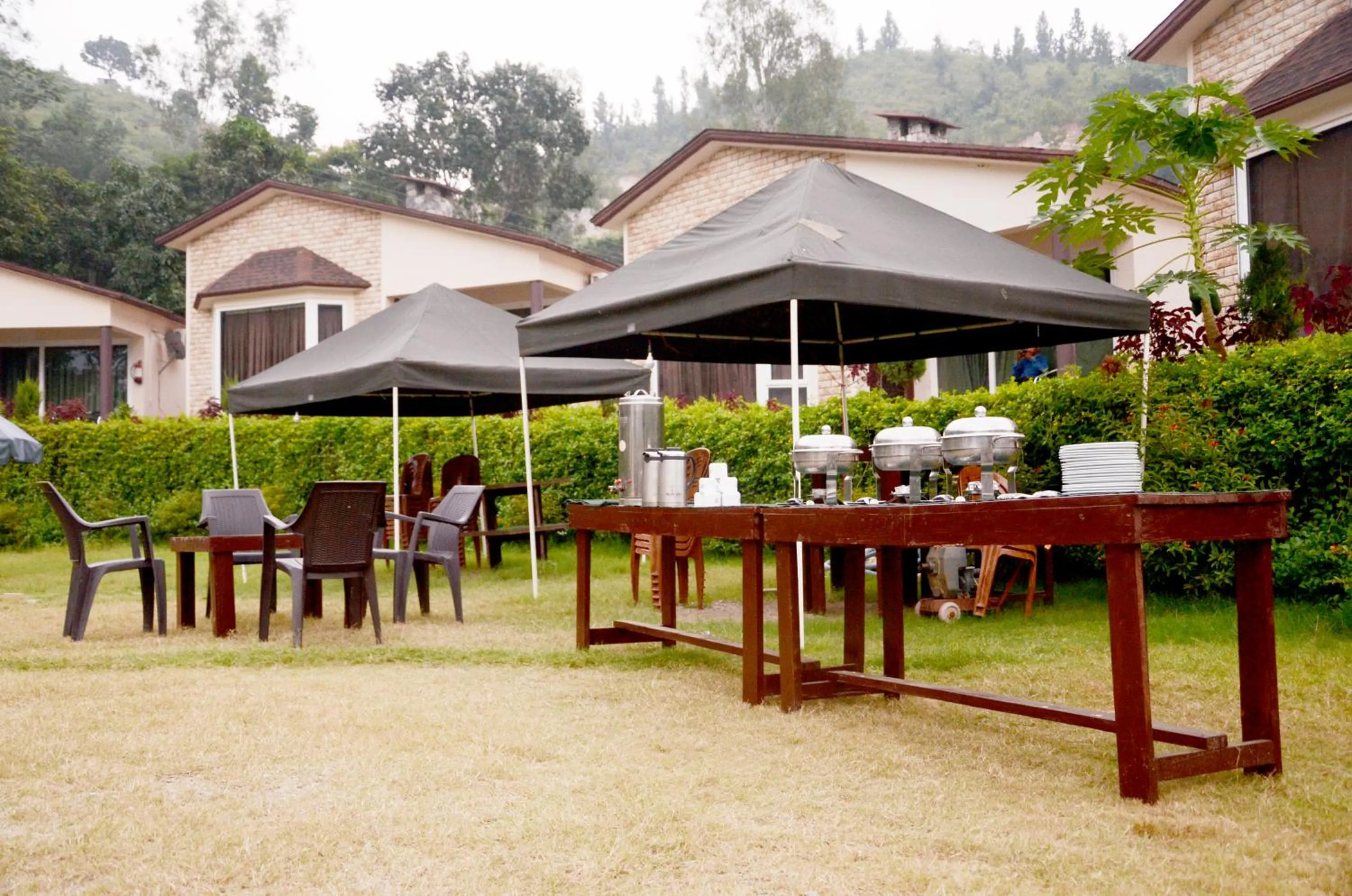 Buffet breakfast in LaTigre Resort