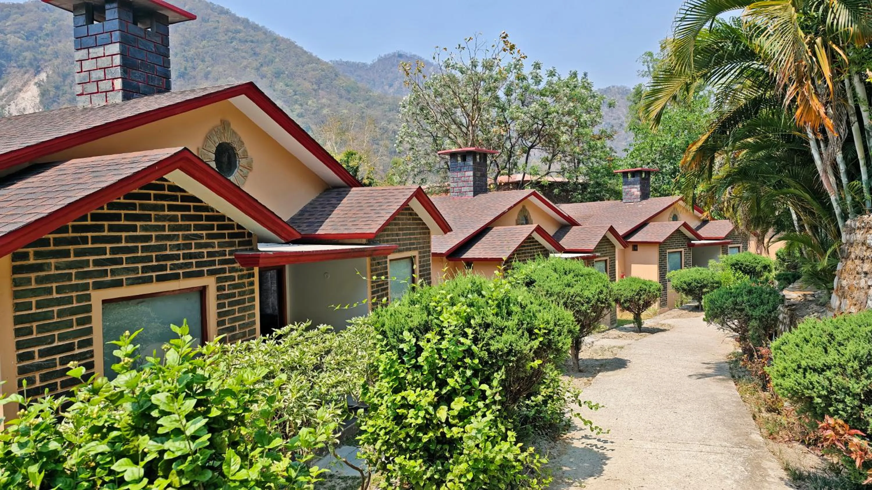 Garden view in LaTigre Resort