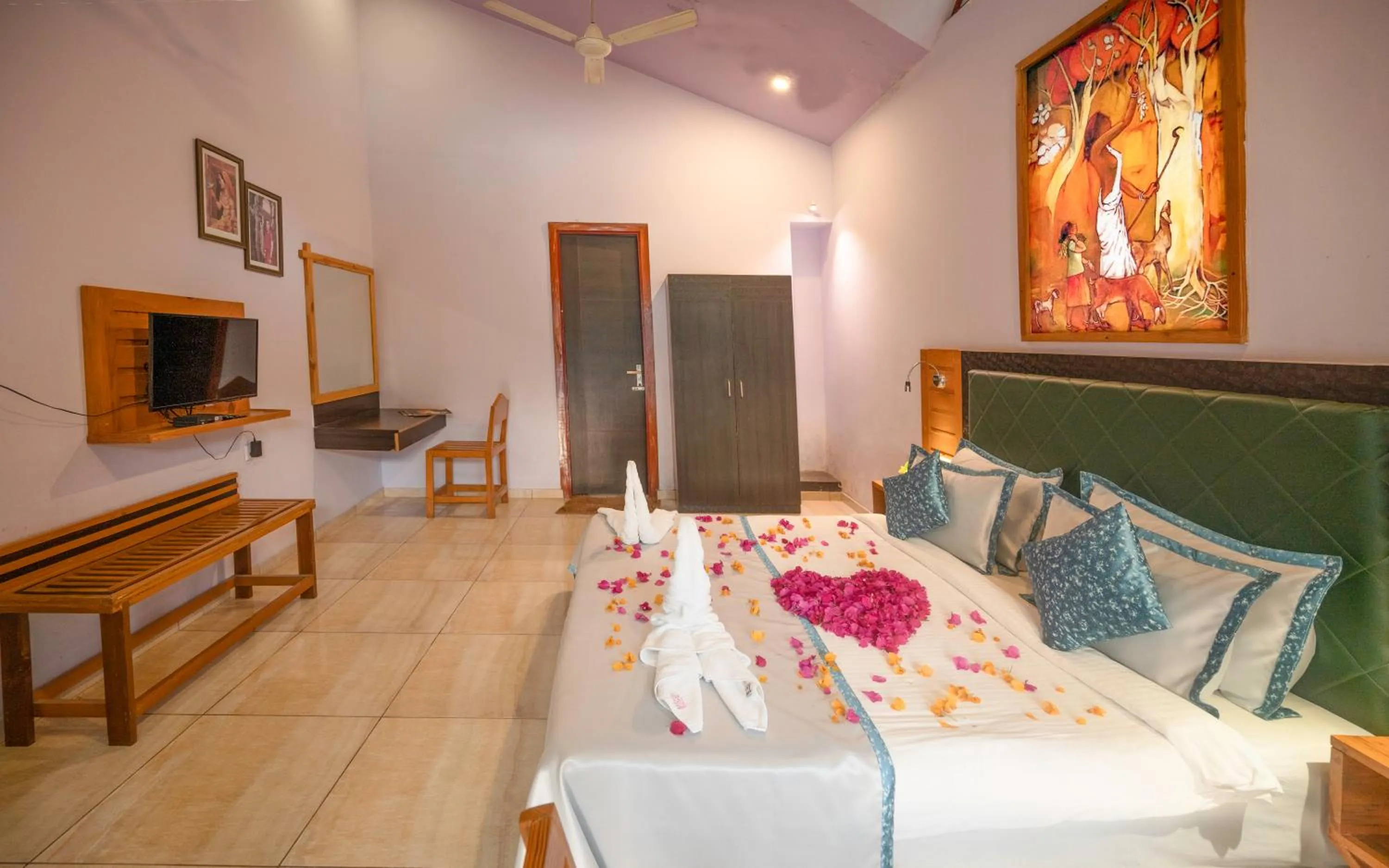 Bed in LaTigre Resort