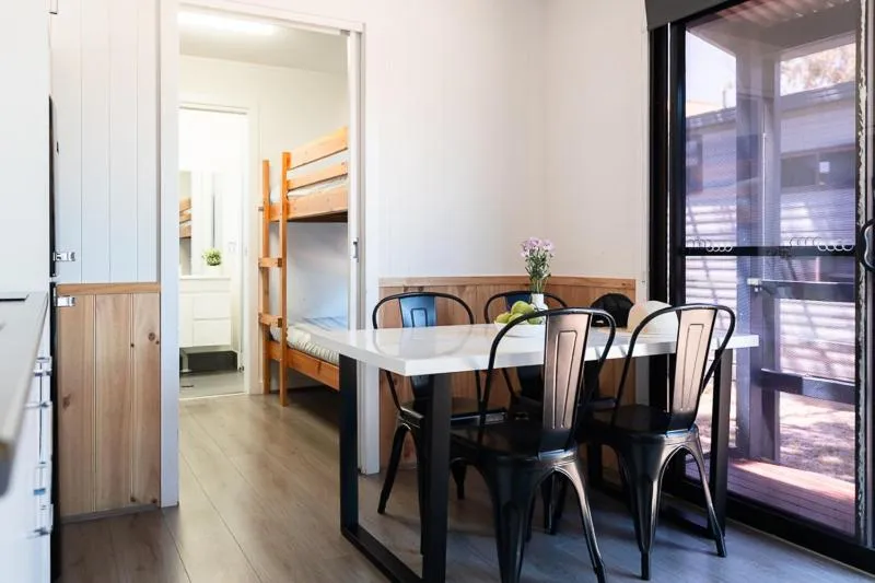 Dining area in Adelaide Caravan Park - Aspen Holiday Parks