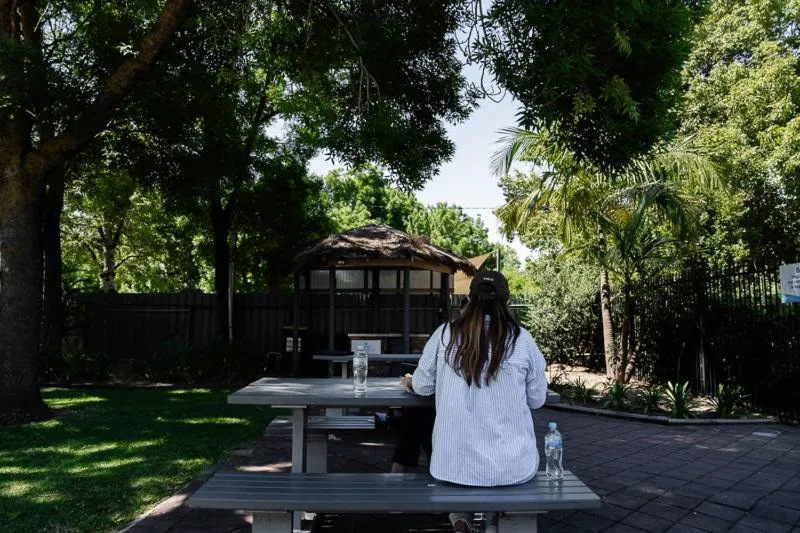 BBQ facilities in Adelaide Caravan Park - Aspen Holiday Parks